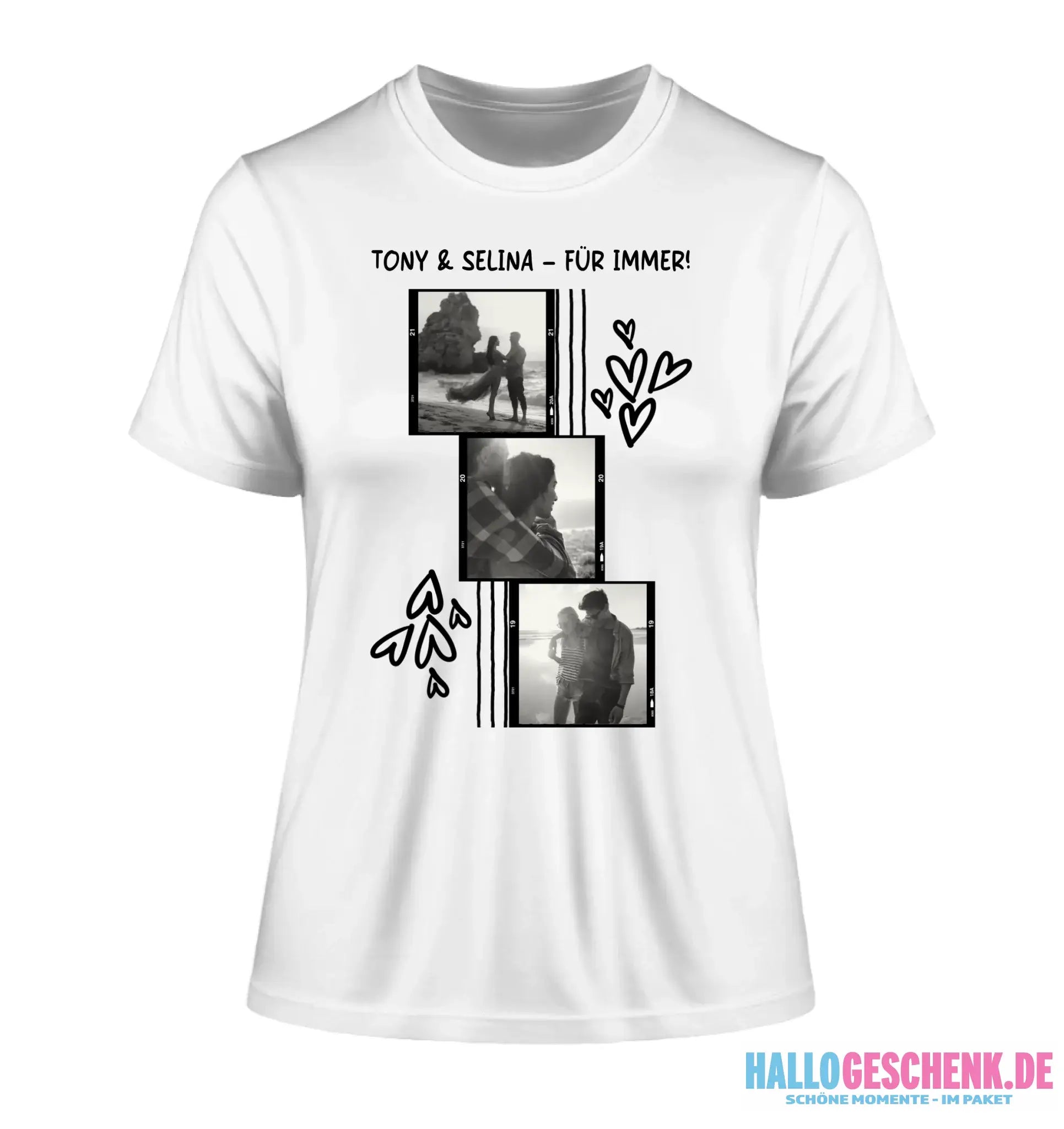 Gestalte ein Motiv • Damen T-Shirt • Bio-Baumwolle • Premium-Qualität - Gestalte ein Motiv