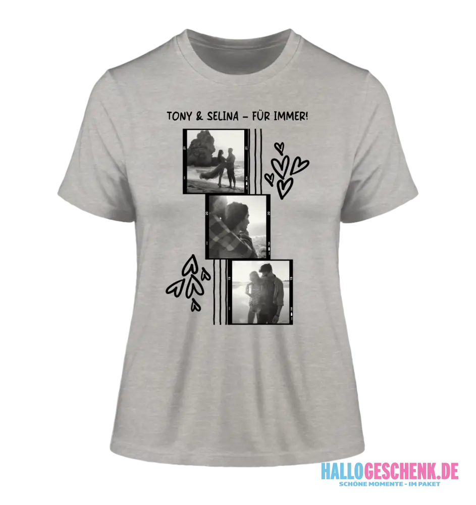 Gestalte ein Motiv • Damen T-Shirt • Bio-Baumwolle • Premium-Qualität - Gestalte ein Motiv