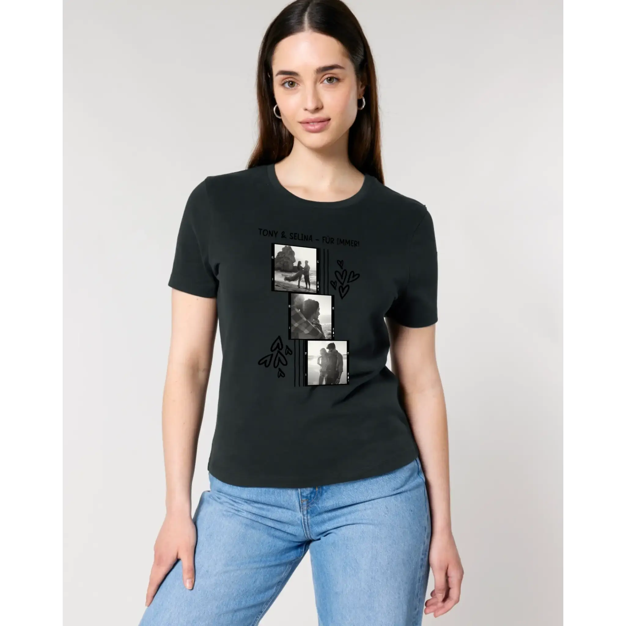 Gestalte ein Motiv • Damen T-Shirt • Bio-Baumwolle • Premium-Qualität - Gestalte ein Motiv