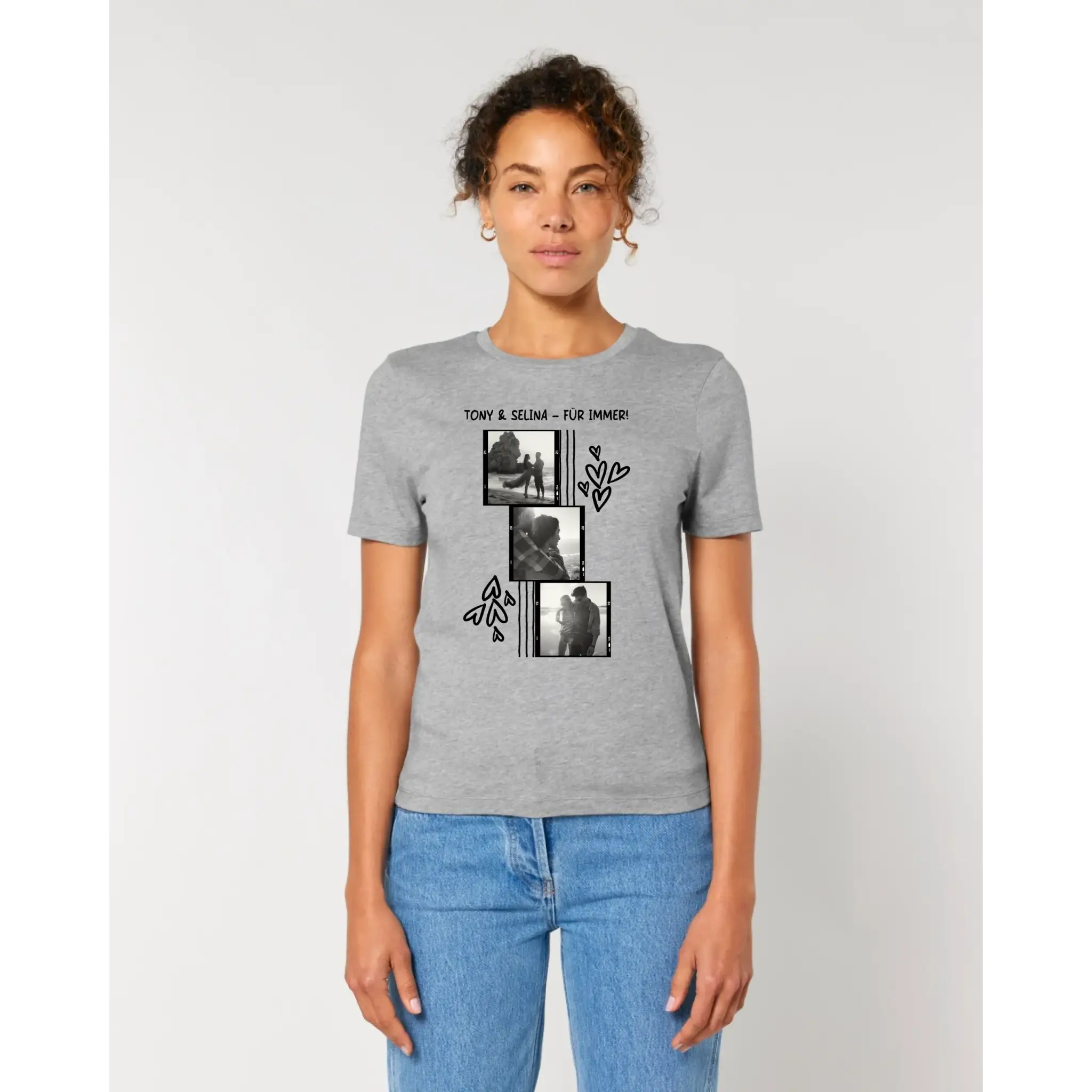 Gestalte ein Motiv • Damen T-Shirt • Bio-Baumwolle • Premium-Qualität - Gestalte ein Motiv