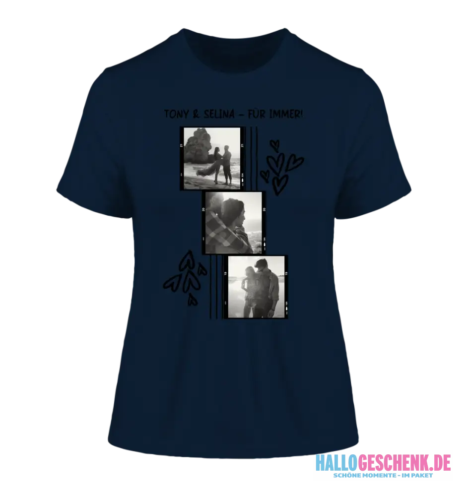 Gestalte ein Motiv • Damen T-Shirt • Bio-Baumwolle • Premium-Qualität - Gestalte ein Motiv