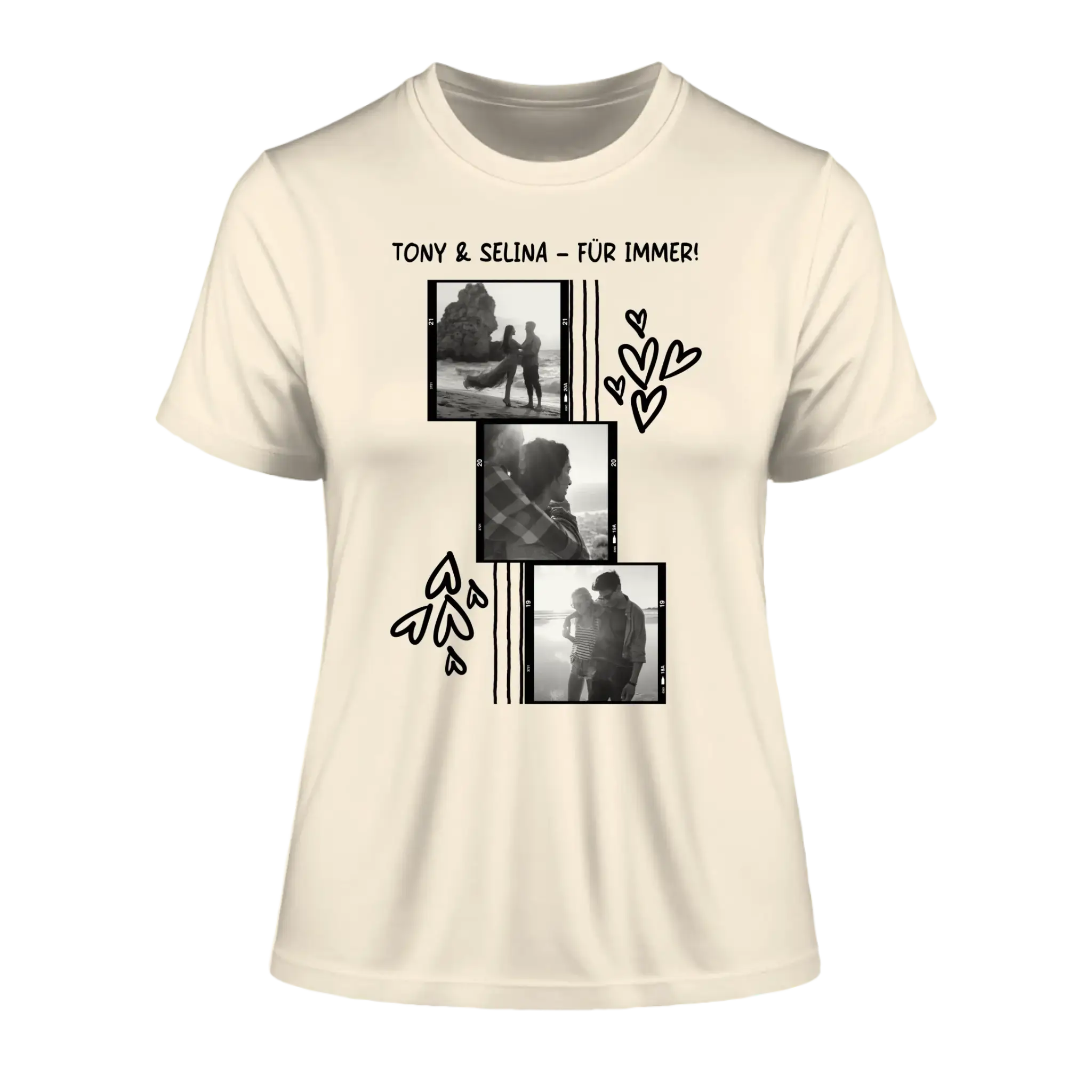 Gestalte ein Motiv • Damen T-Shirt • Bio-Baumwolle • Premium-Qualität - Gestalte ein Motiv