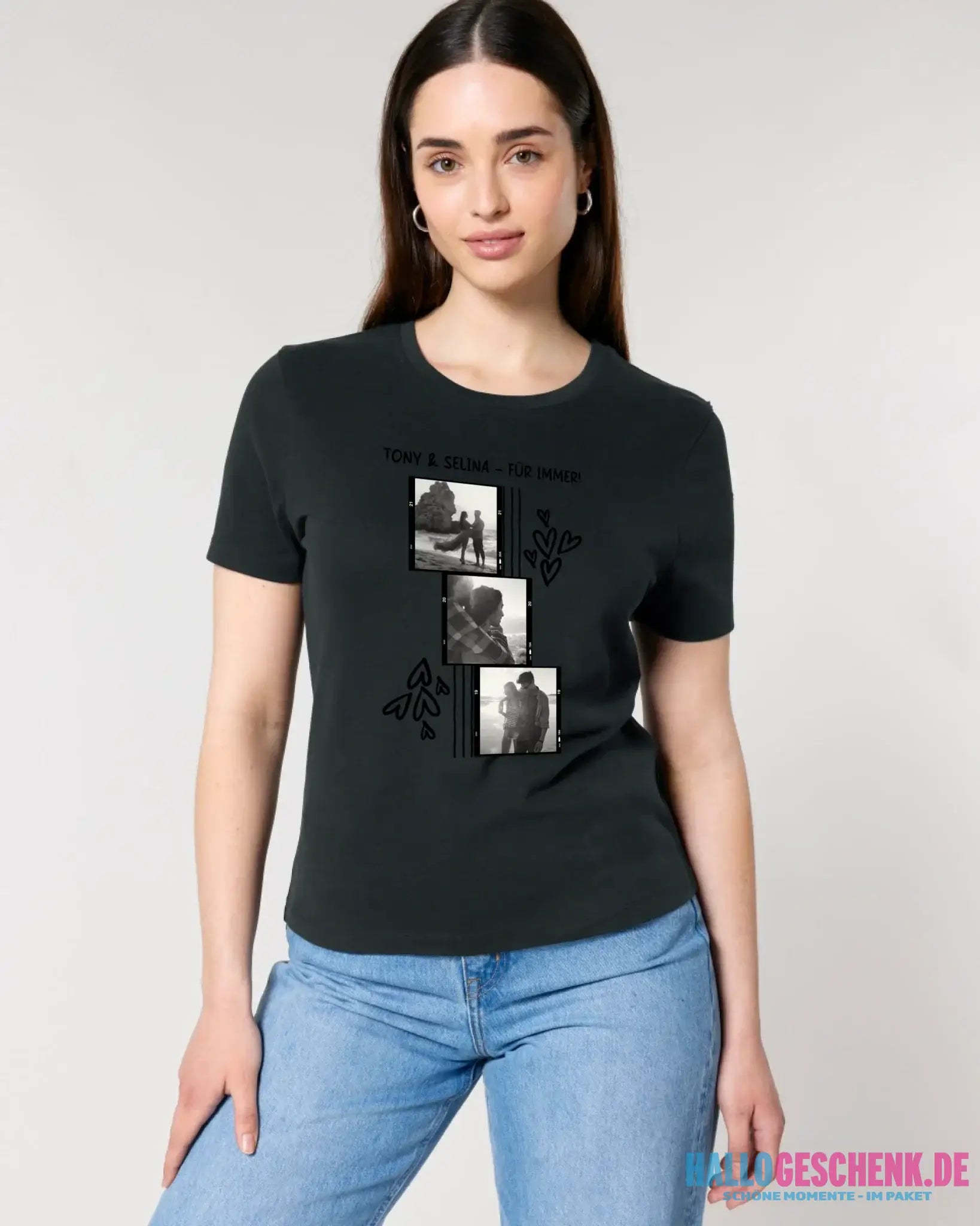 Gestalte ein Motiv • Damen T-Shirt • Bio-Baumwolle • Premium-Qualität - Gestalte ein Motiv