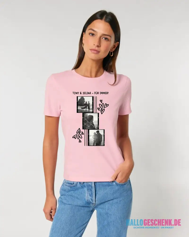Gestalte ein Motiv • Damen T-Shirt • Bio-Baumwolle • Premium-Qualität - Gestalte ein Motiv