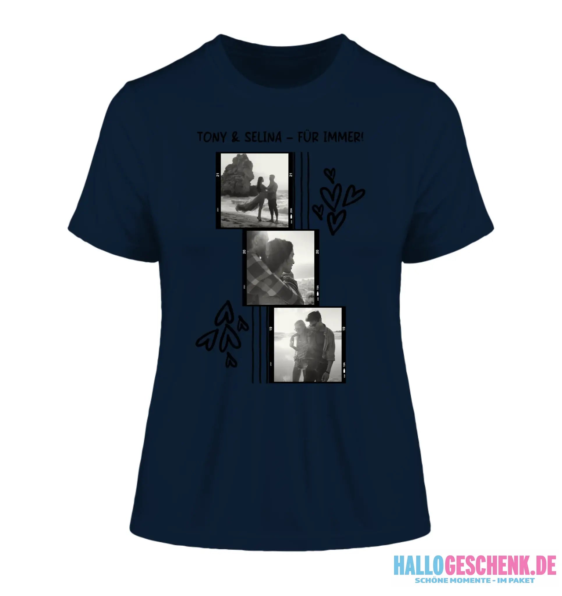 Gestalte ein Motiv • Damen T-Shirt • Bio-Baumwolle • Premium-Qualität - Gestalte ein Motiv