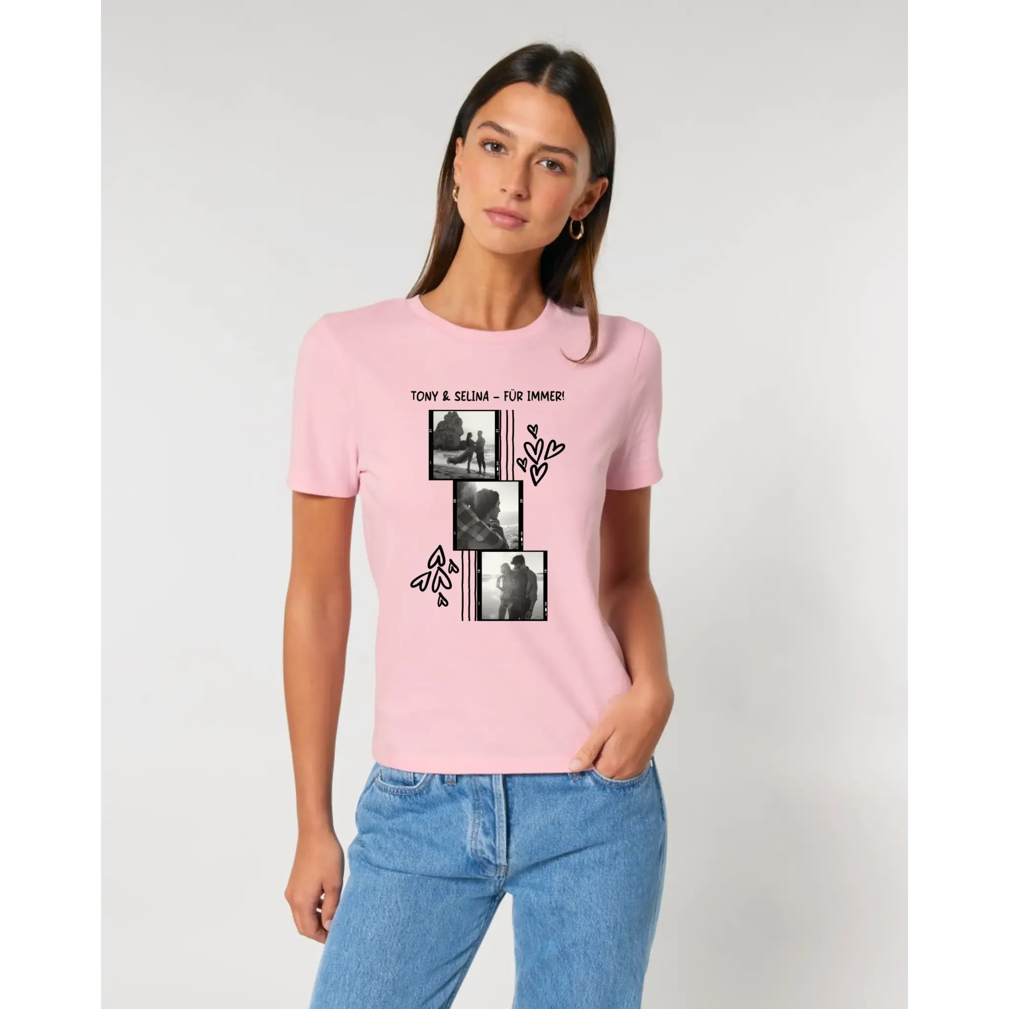 Gestalte ein Motiv • Damen T-Shirt • Bio-Baumwolle • Premium-Qualität - Gestalte ein Motiv