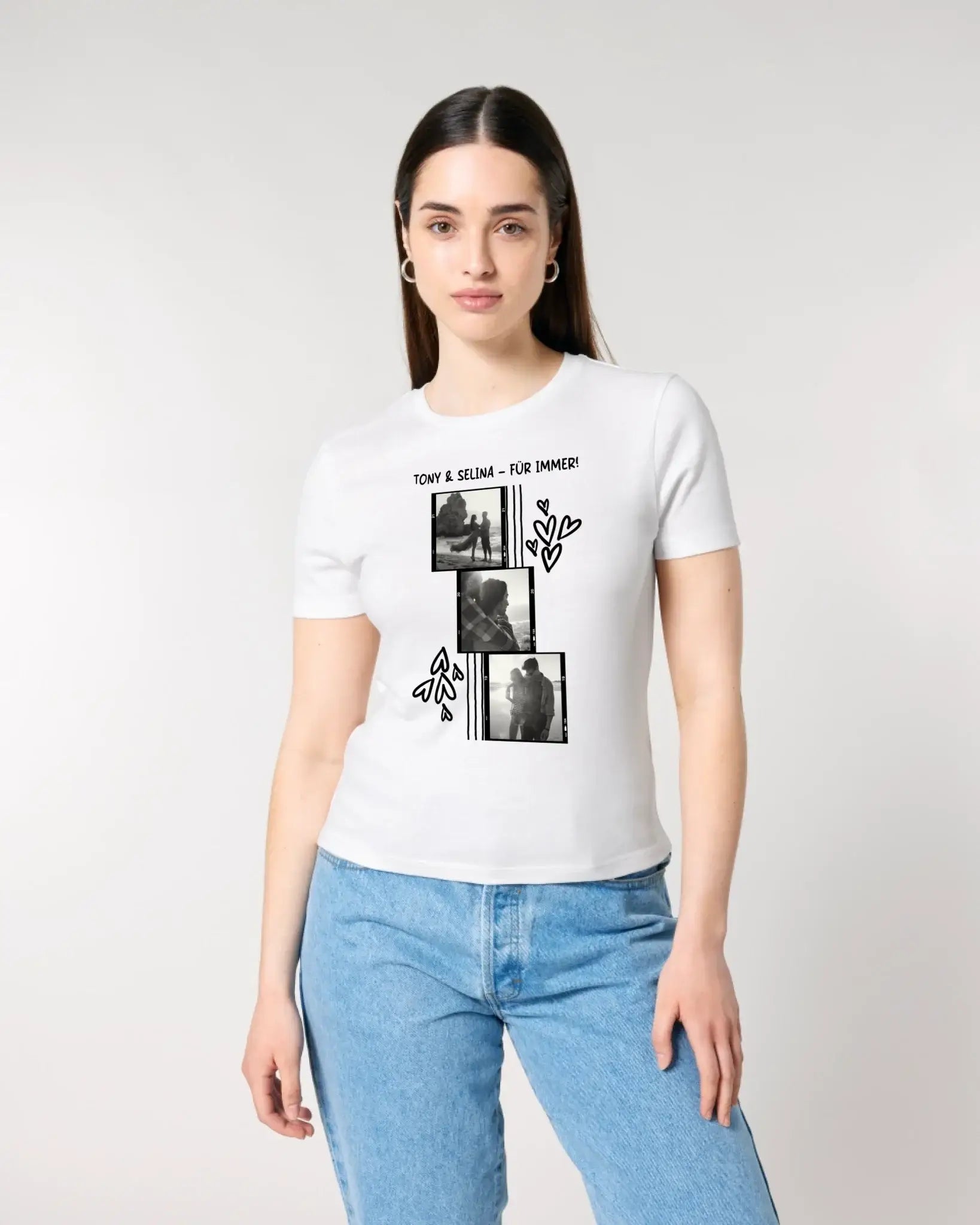 Gestalte ein Motiv • Damen T-Shirt • Bio-Baumwolle • Premium-Qualität - Gestalte ein Motiv