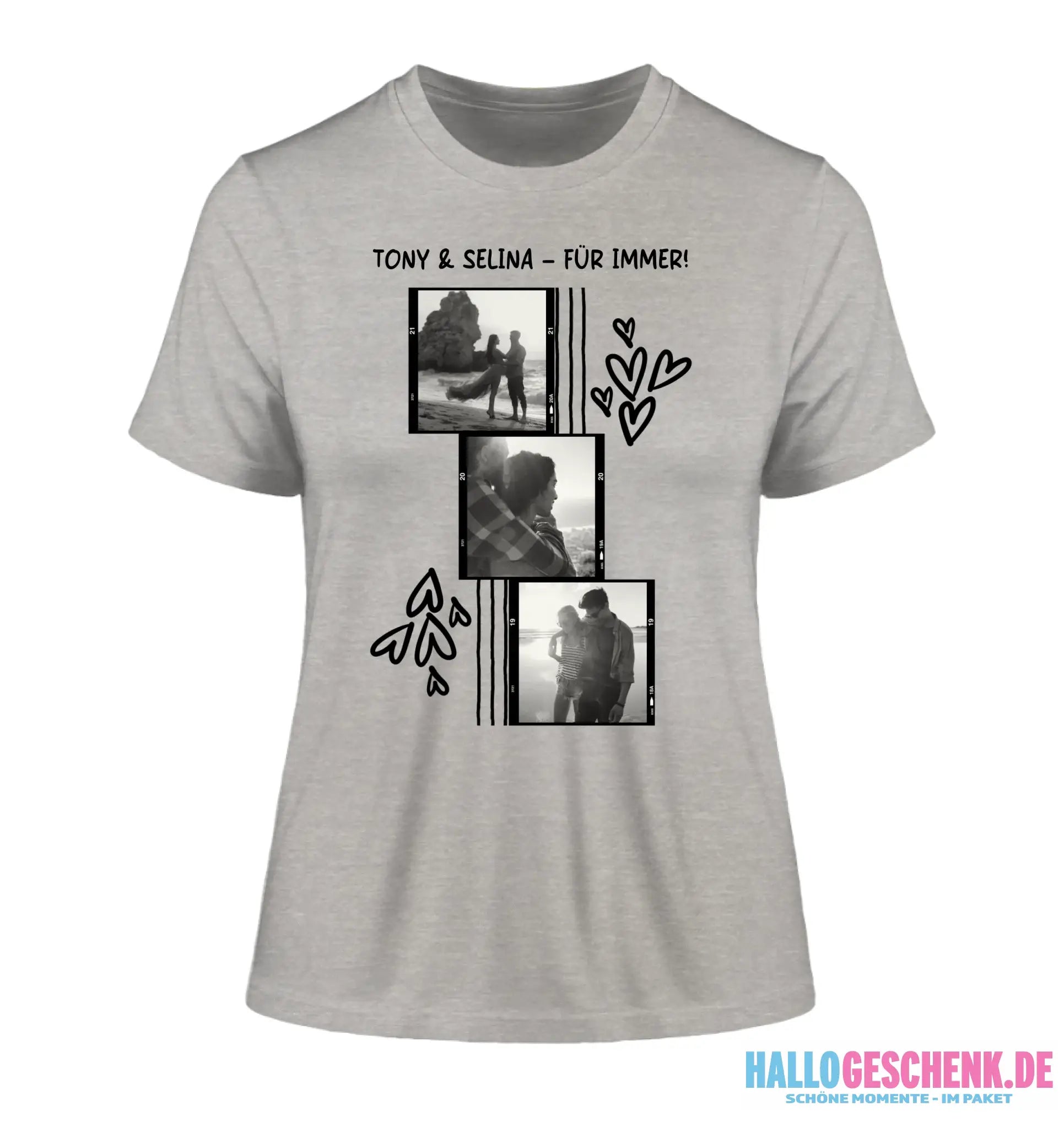 Gestalte ein Motiv • Damen T-Shirt • Bio-Baumwolle • Premium-Qualität - Gestalte ein Motiv