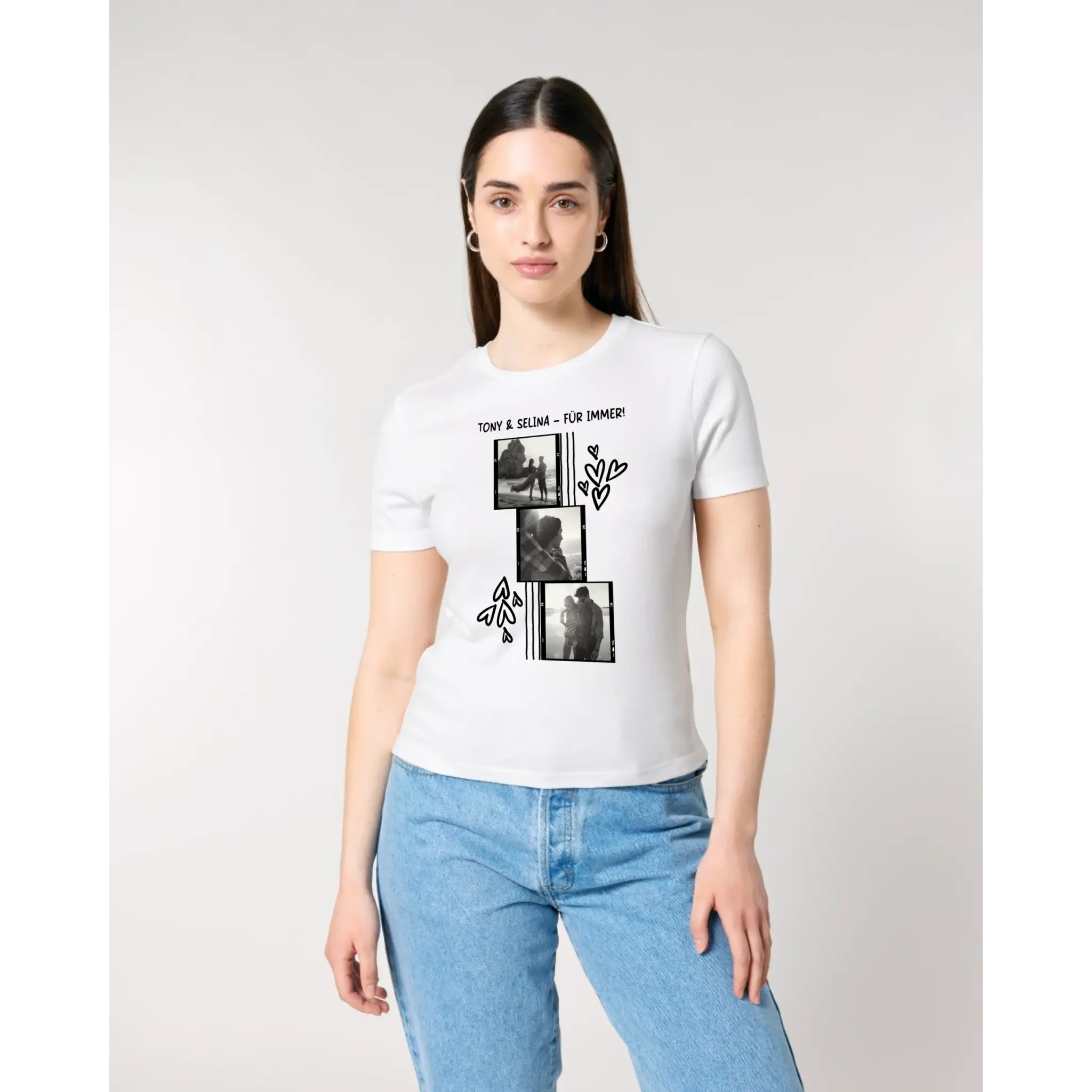 Gestalte ein Motiv • Damen T-Shirt • Bio-Baumwolle • Premium-Qualität - Gestalte ein Motiv