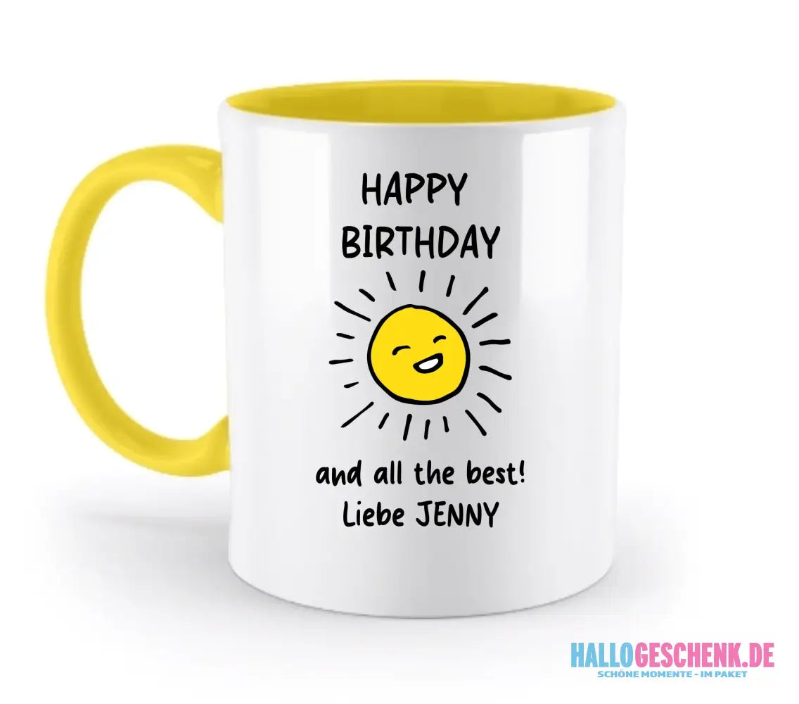 Gestalte ein Motiv • zweifarbige Tasse 330ml • spülmaschinengeeignet - Gestalte ein Motiv