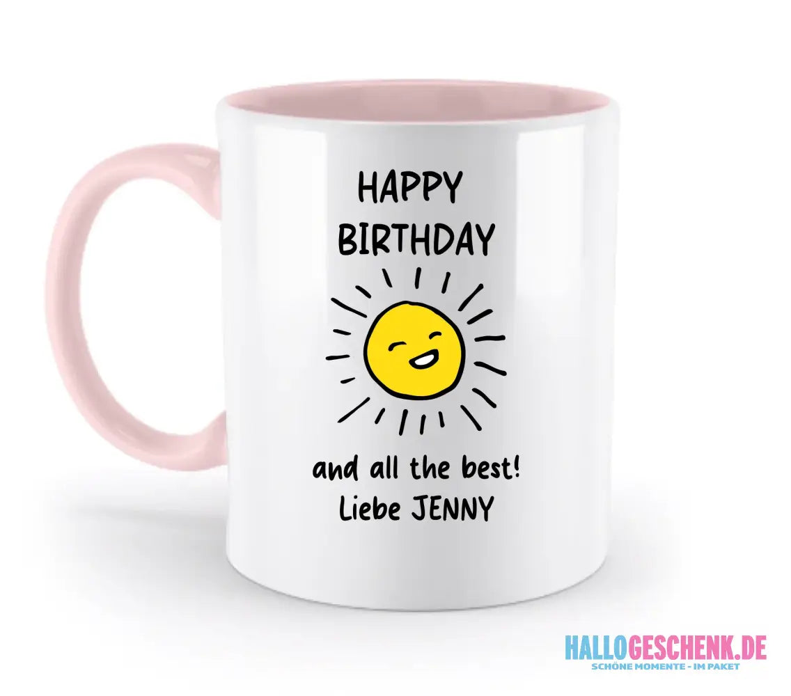Gestalte ein Motiv • zweifarbige Tasse 330ml • spülmaschinengeeignet - Gestalte ein Motiv
