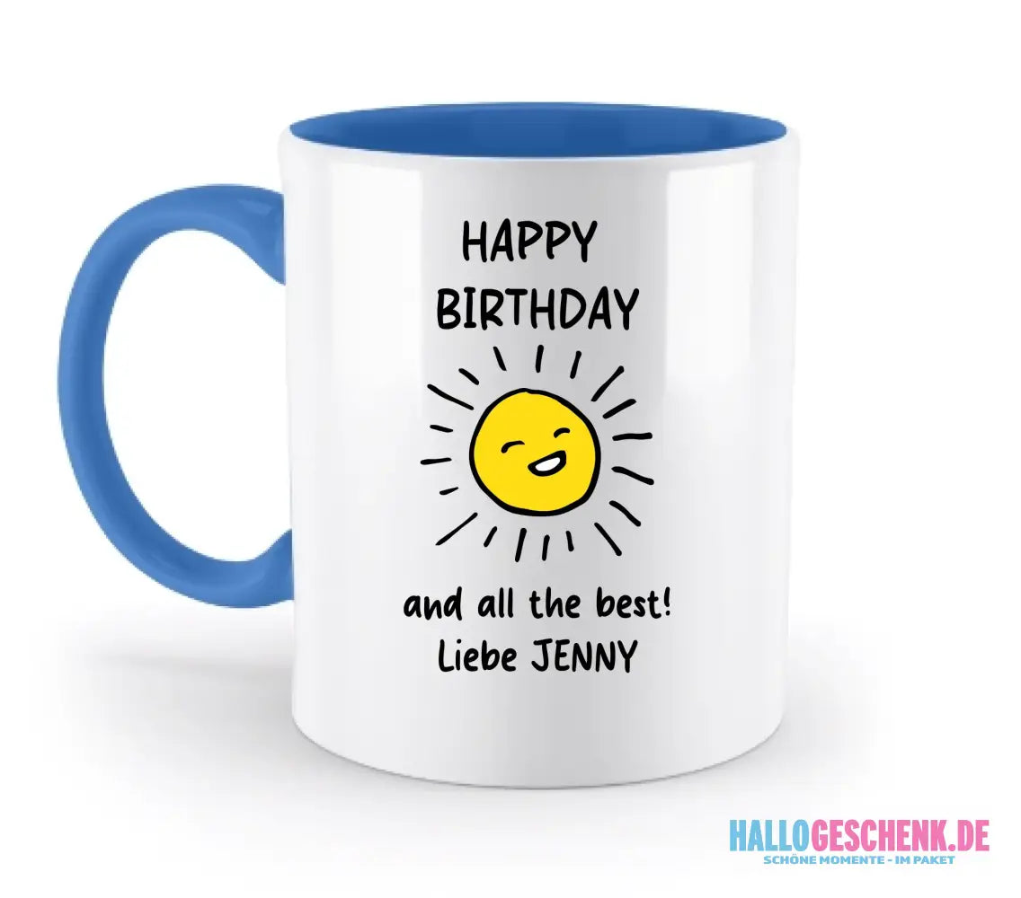 Gestalte ein Motiv • zweifarbige Tasse 330ml • spülmaschinengeeignet - Gestalte ein Motiv