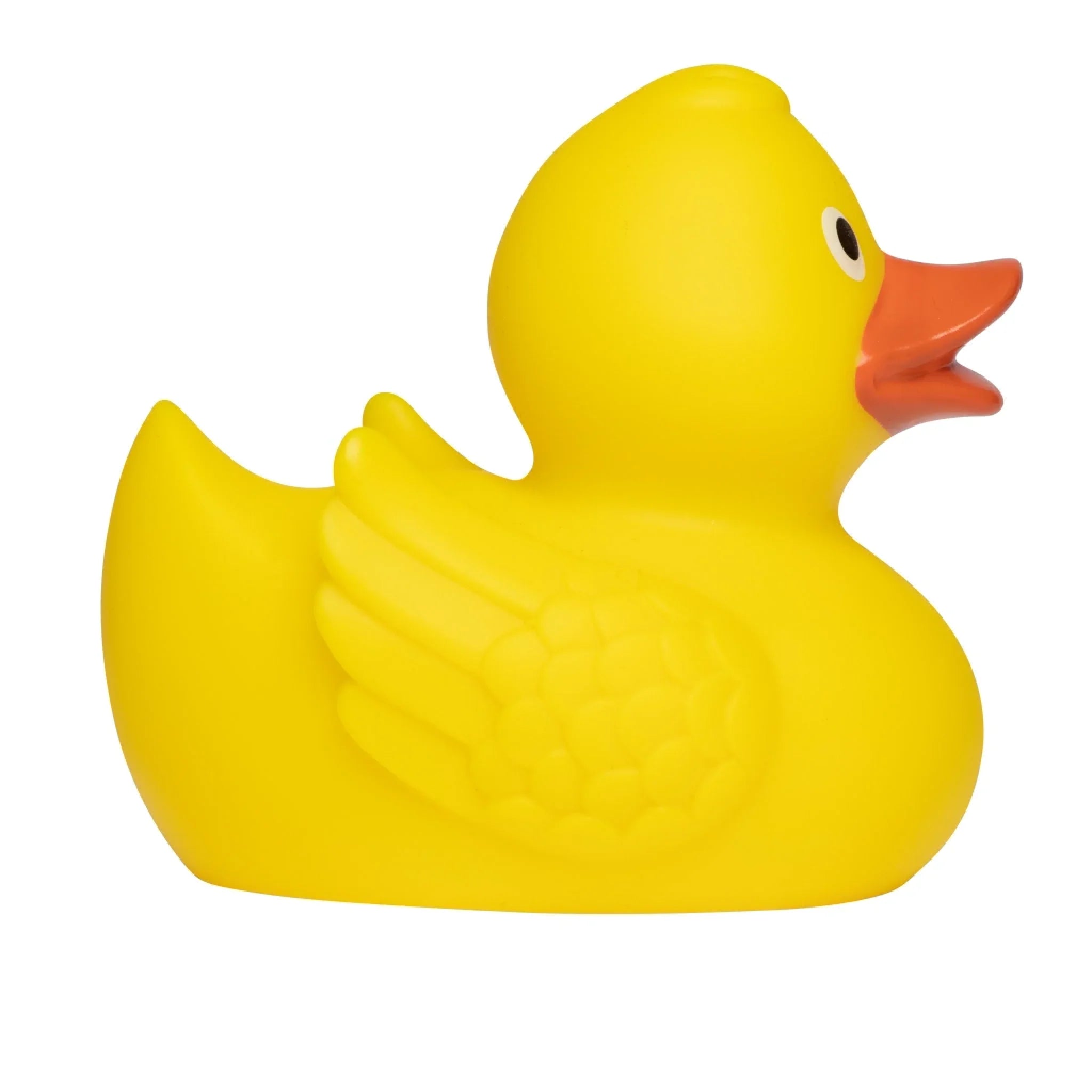 Großmenge mit Logo: Quietsche-Ente „Wings“ Logo & Live-Vorschau • Werbemittel für B2B Anlässe • Schnabels Badeente