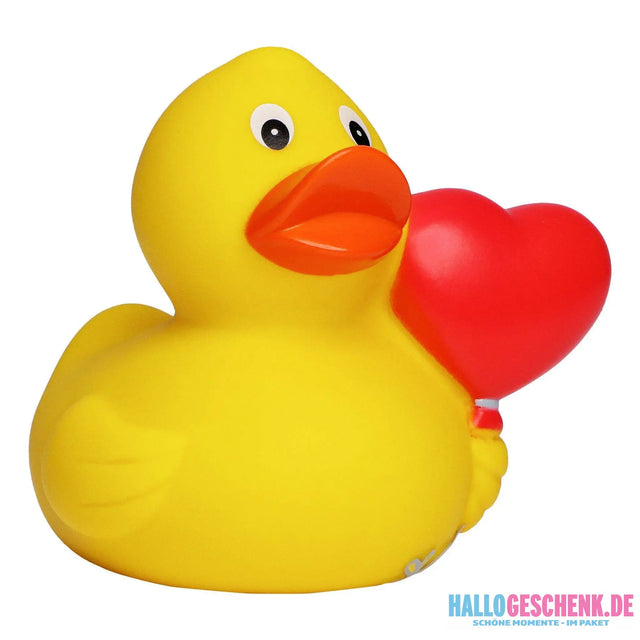 Herz • Ballon • Liebe • Beziehung • Jahrestag • Hochzeit • Valentin • Quietsche-Ente / Badeente