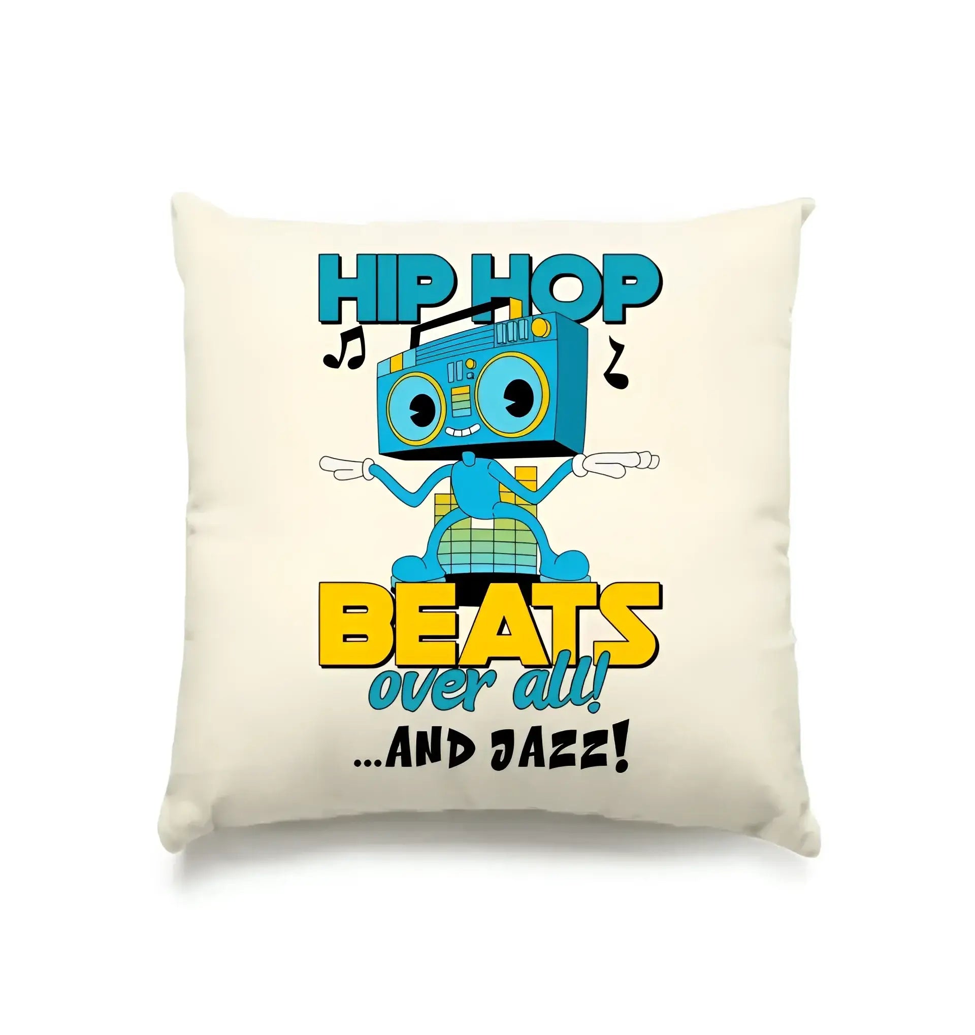 Hip Hop Beats over all • Kissen 40x40 cm • Exklusivdesign • personalisiert