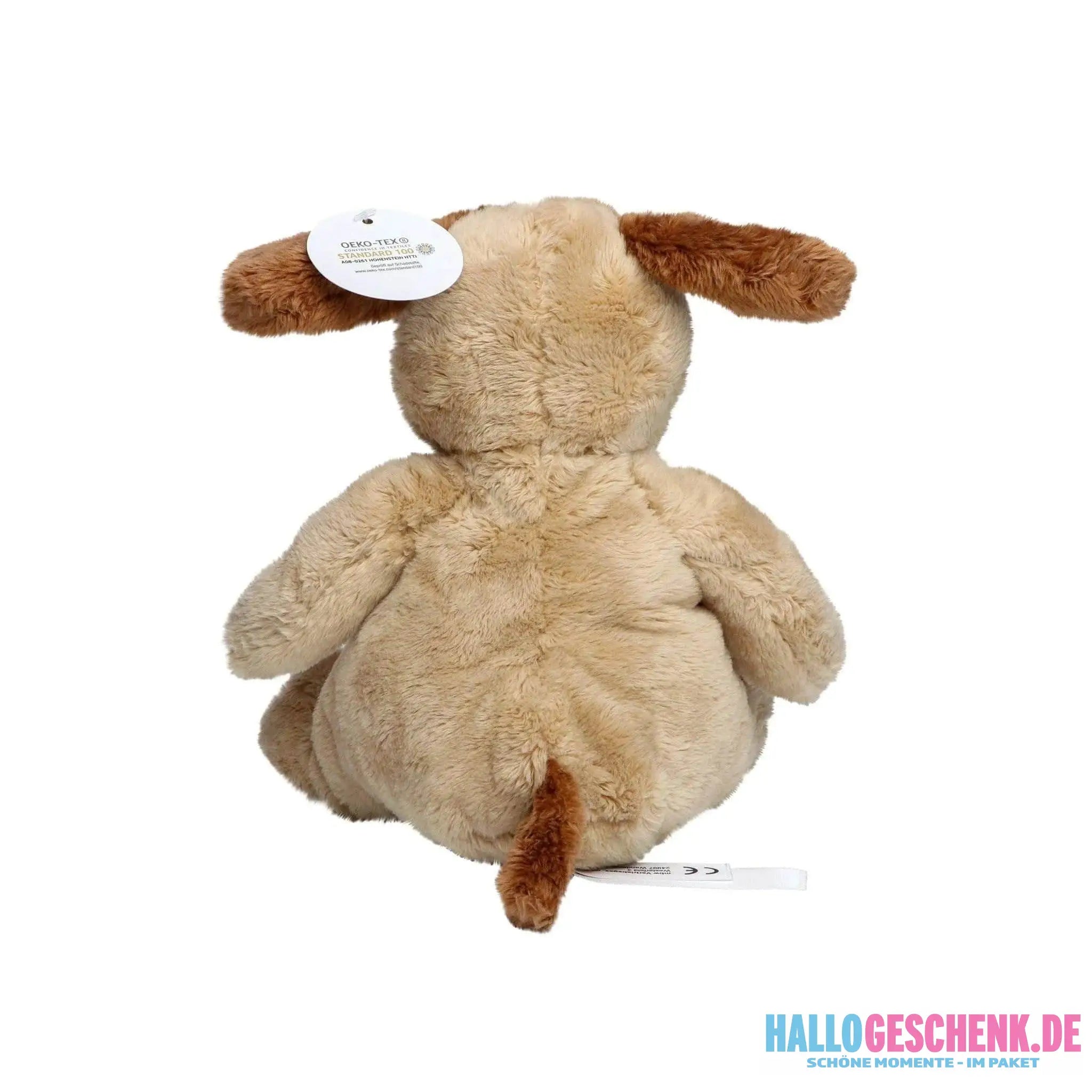 Hund Helge mit Oeko-Tex-Zertifikat, Plüschtier, Stofftier