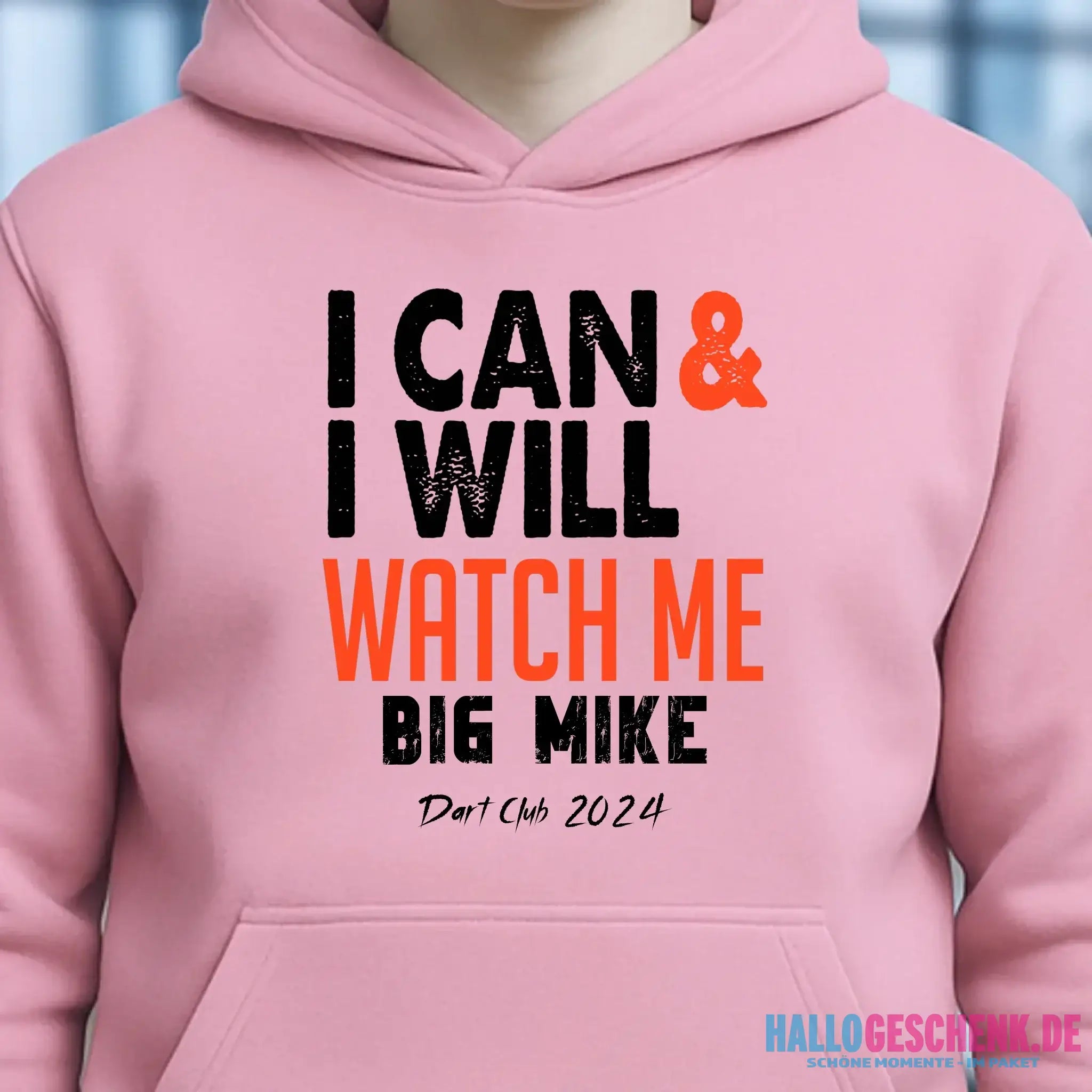 I CAN & I WILL • Unisex Premium Hoodie XS-5XL aus Bio-Baumwolle für Damen & Herren • Exklusivdesign • personalisiert
