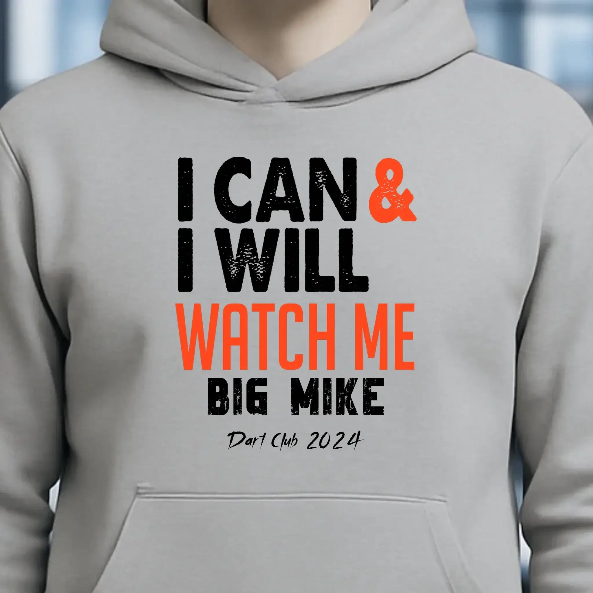 I CAN & I WILL • Unisex Premium Hoodie XS-5XL aus Bio-Baumwolle für Damen & Herren • Exklusivdesign • personalisiert