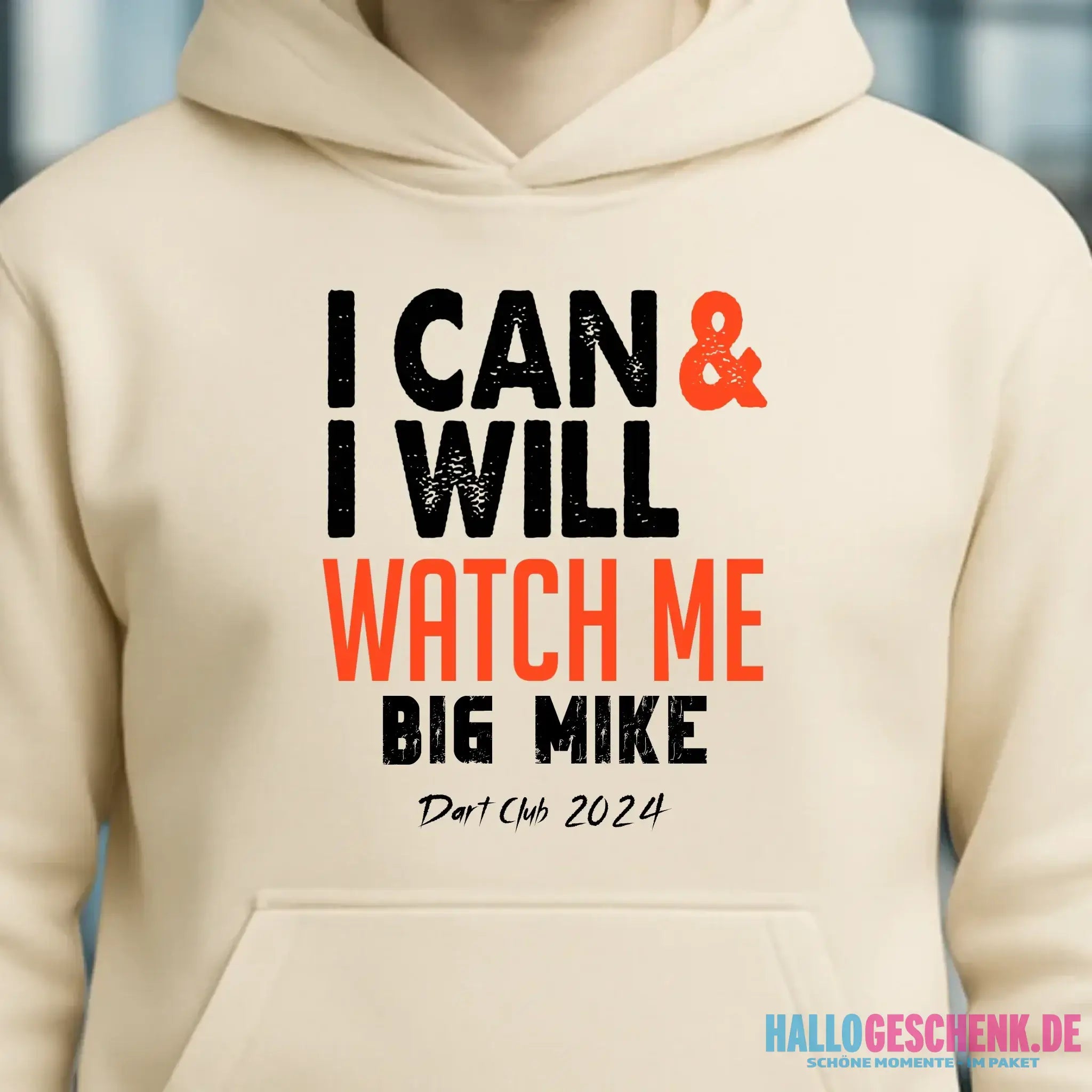 I CAN & I WILL • Unisex Premium Hoodie XS-5XL aus Bio-Baumwolle für Damen & Herren • Exklusivdesign • personalisiert