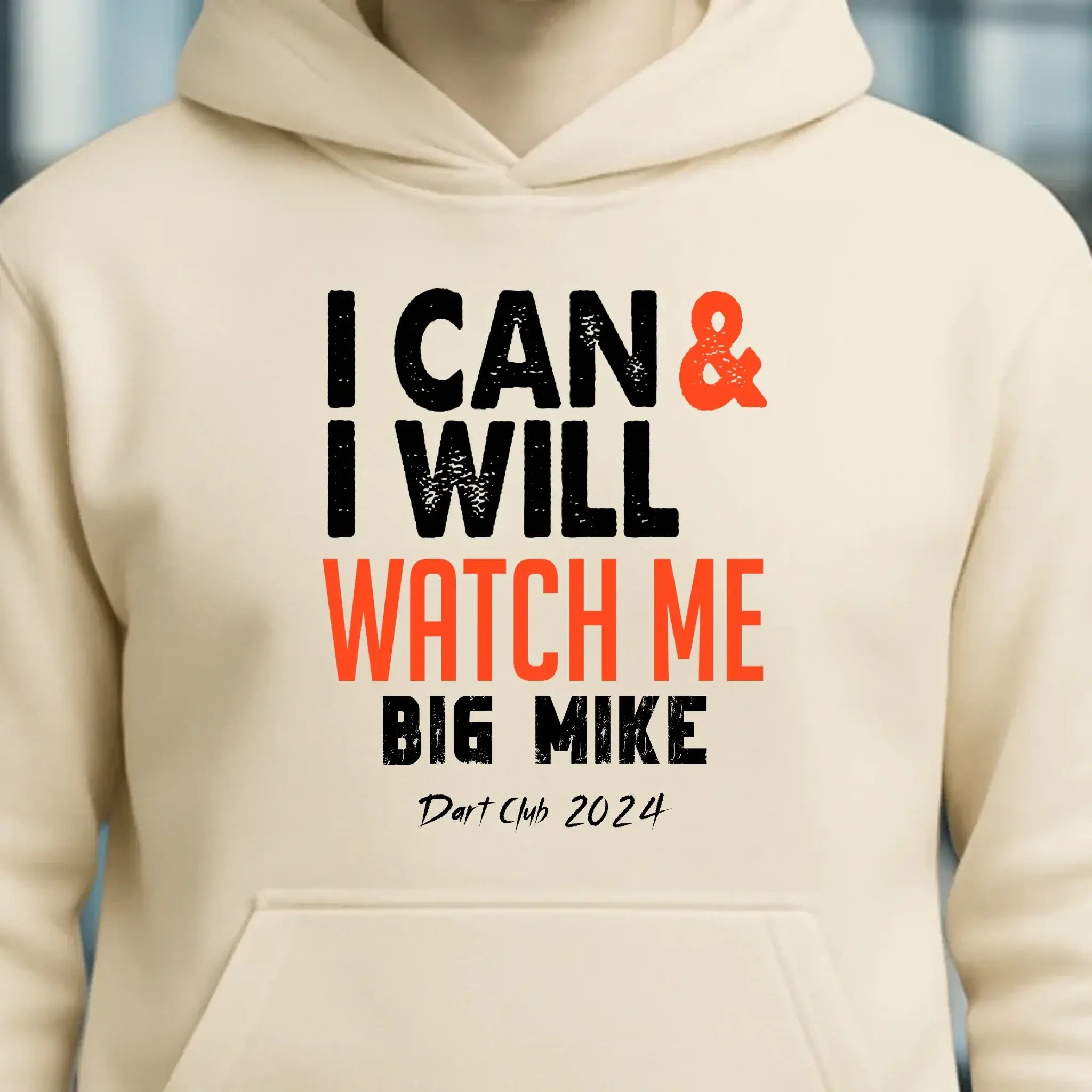 I CAN & I WILL • Unisex Premium Hoodie XS-5XL aus Bio-Baumwolle für Damen & Herren • Exklusivdesign • personalisiert
