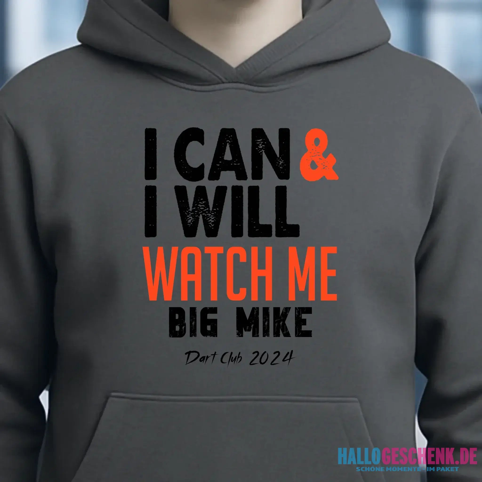I CAN & I WILL • Unisex Premium Hoodie XS-5XL aus Bio-Baumwolle für Damen & Herren • Exklusivdesign • personalisiert