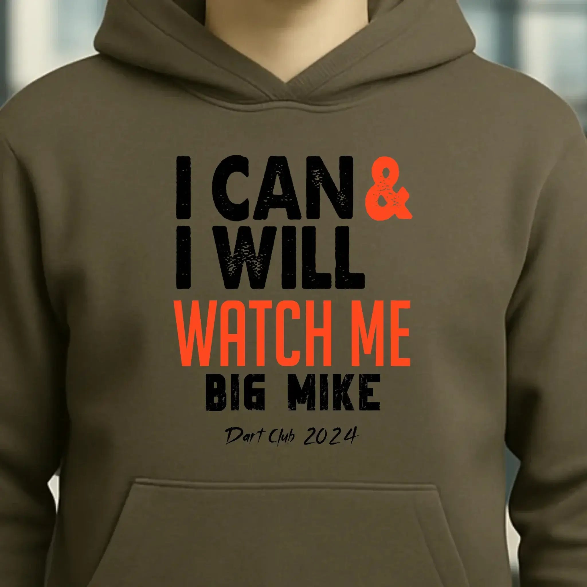 I CAN & I WILL • Unisex Premium Hoodie XS-5XL aus Bio-Baumwolle für Damen & Herren • Exklusivdesign • personalisiert