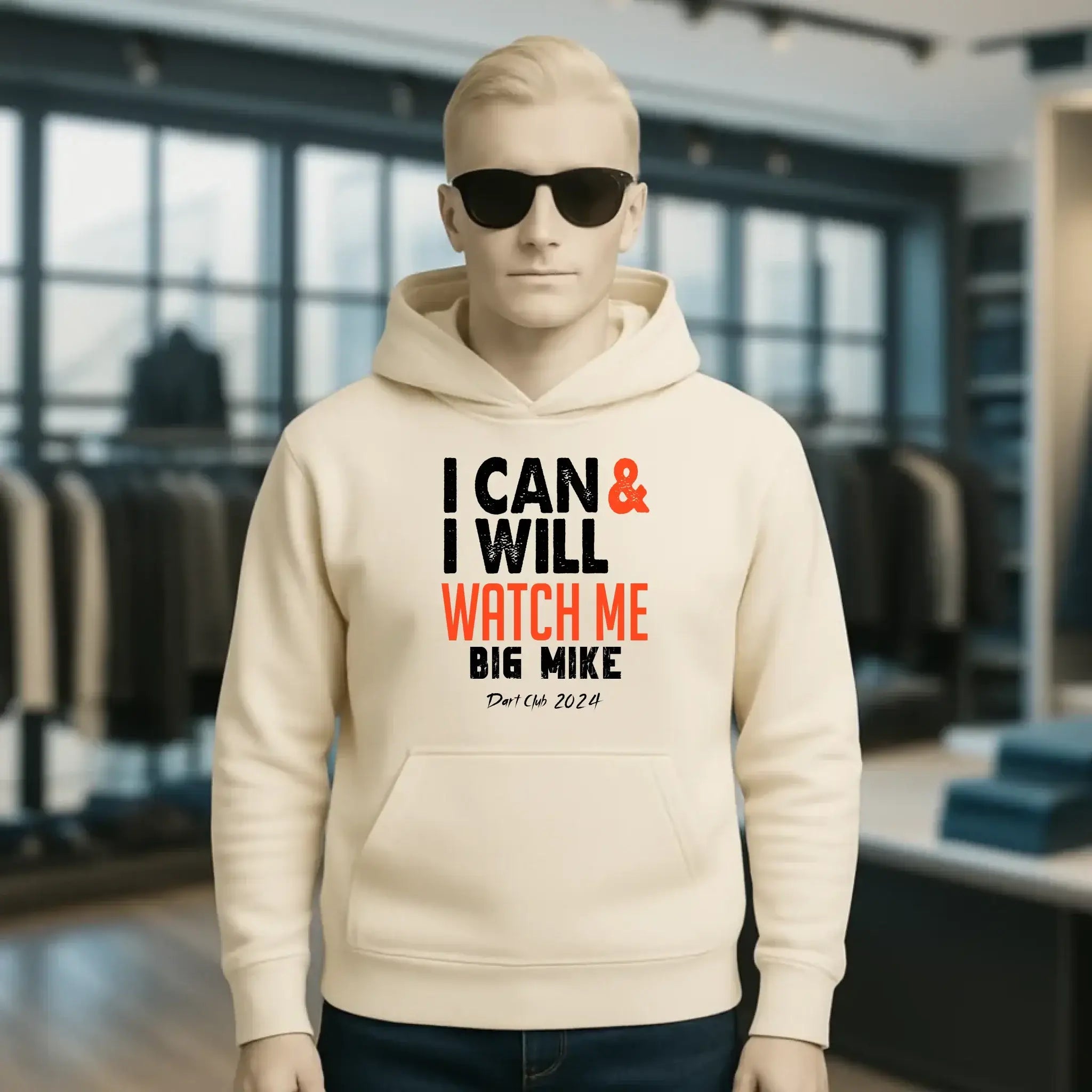 I CAN & I WILL • Unisex Premium Hoodie XS-5XL aus Bio-Baumwolle für Damen & Herren • Exklusivdesign • personalisiert