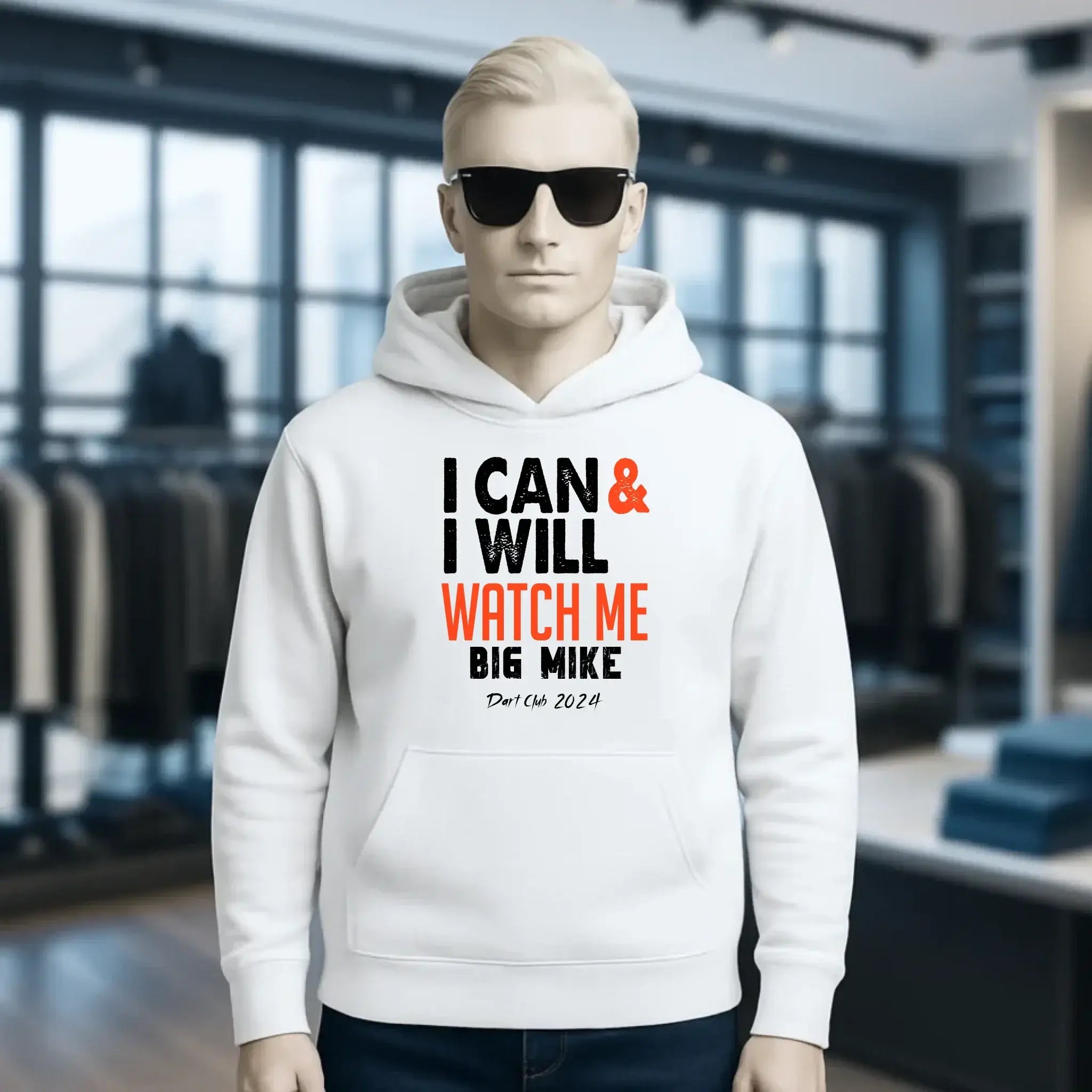 I CAN & I WILL • Unisex Premium Hoodie XS-5XL aus Bio-Baumwolle für Damen & Herren • Exklusivdesign • personalisiert