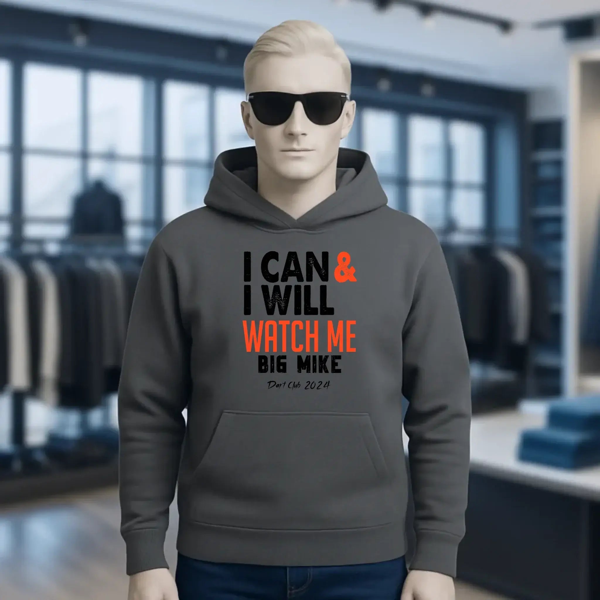 I CAN & I WILL • Unisex Premium Hoodie XS-5XL aus Bio-Baumwolle für Damen & Herren • Exklusivdesign • personalisiert
