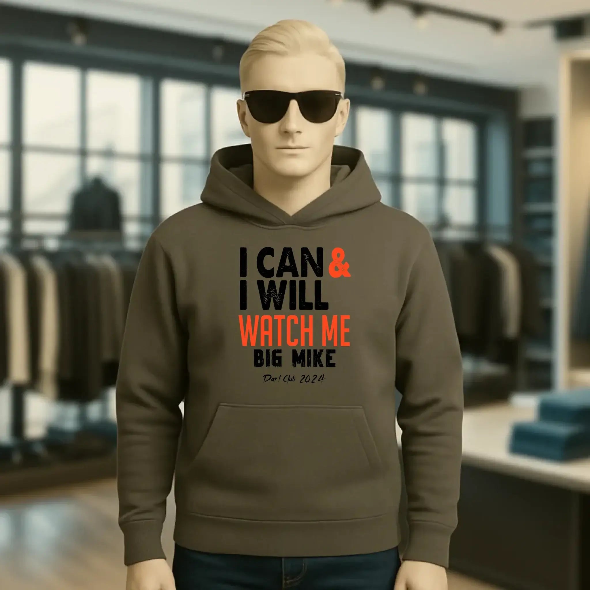 I CAN & I WILL • Unisex Premium Hoodie XS-5XL aus Bio-Baumwolle für Damen & Herren • Exklusivdesign • personalisiert