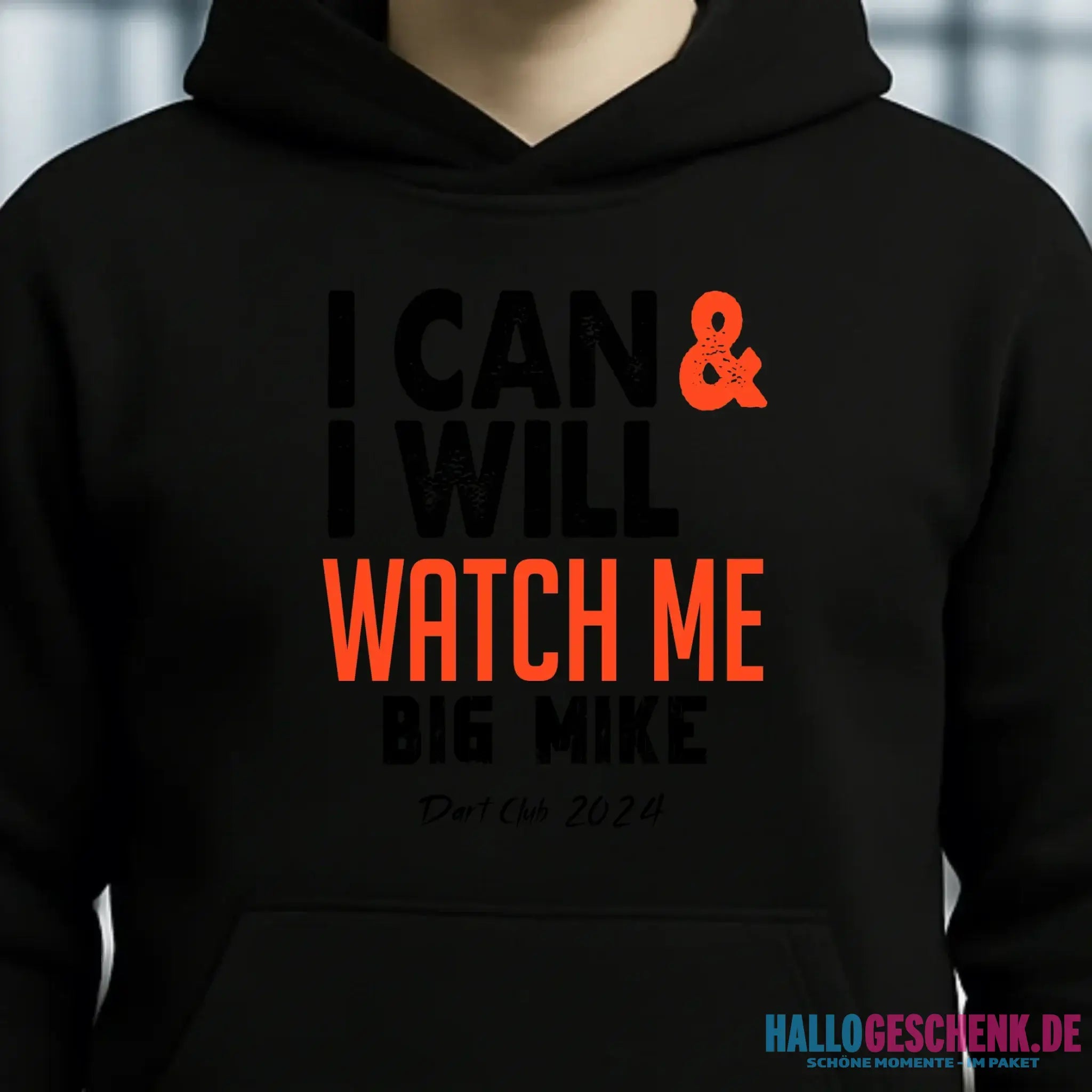 I CAN & I WILL • Unisex Premium Hoodie XS-5XL aus Bio-Baumwolle für Damen & Herren • Exklusivdesign • personalisiert