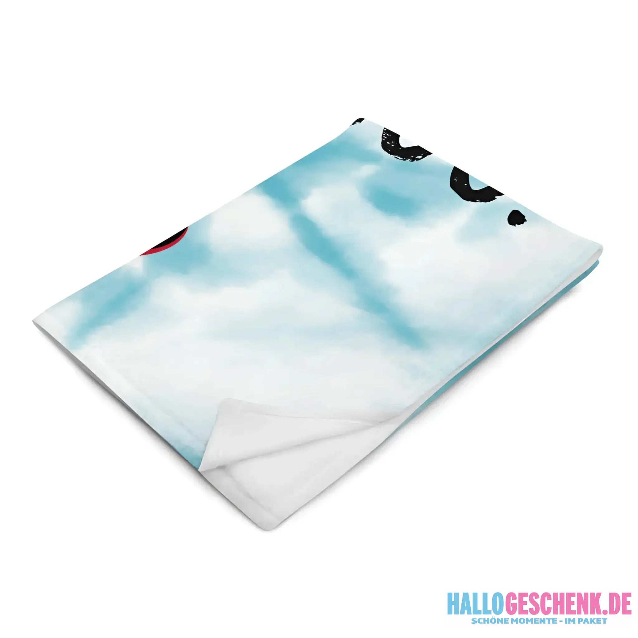 I love you! • Kuscheldecke / Tagesdecke - Kuscheldecken