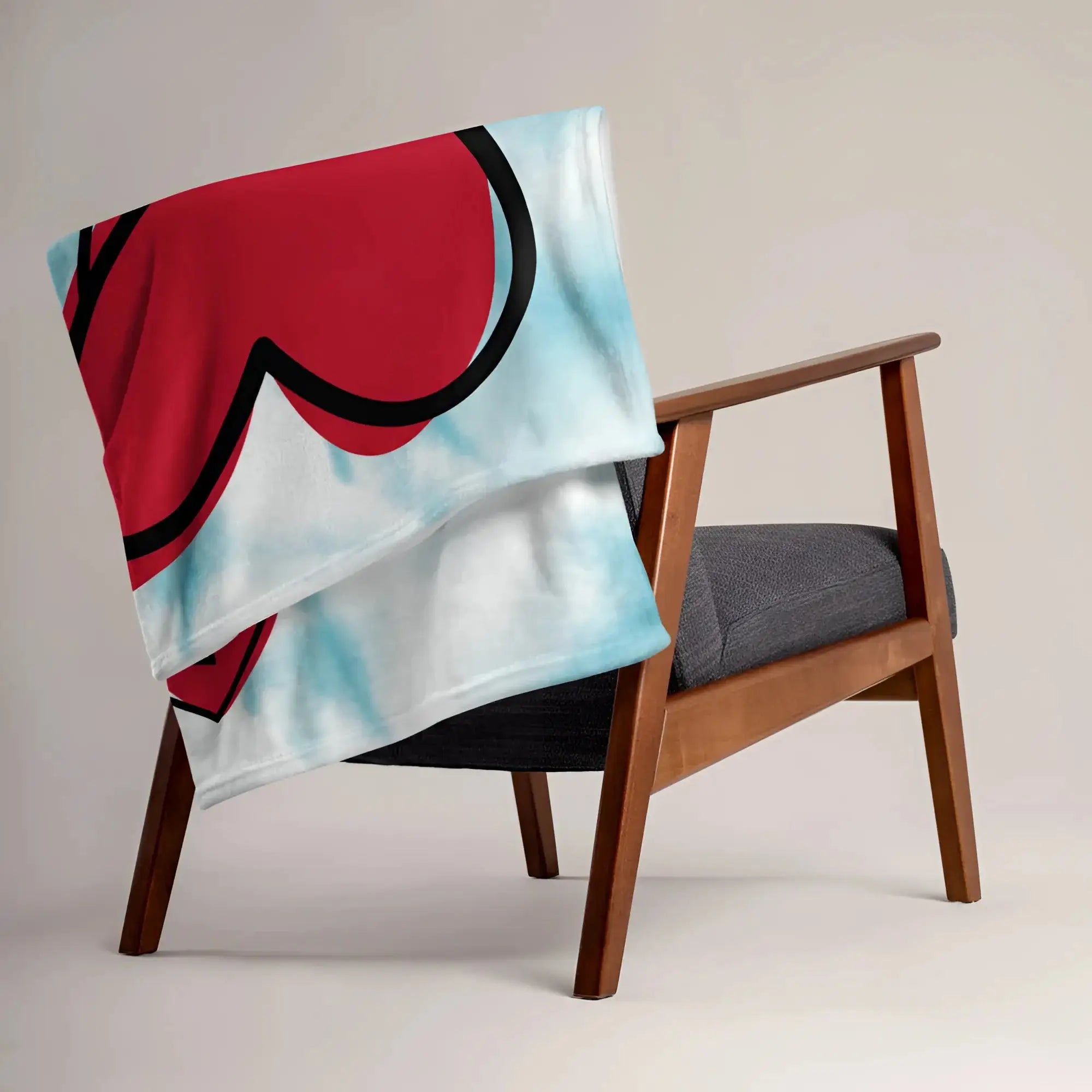 I love you! • Kuscheldecke / Tagesdecke - Kuscheldecken