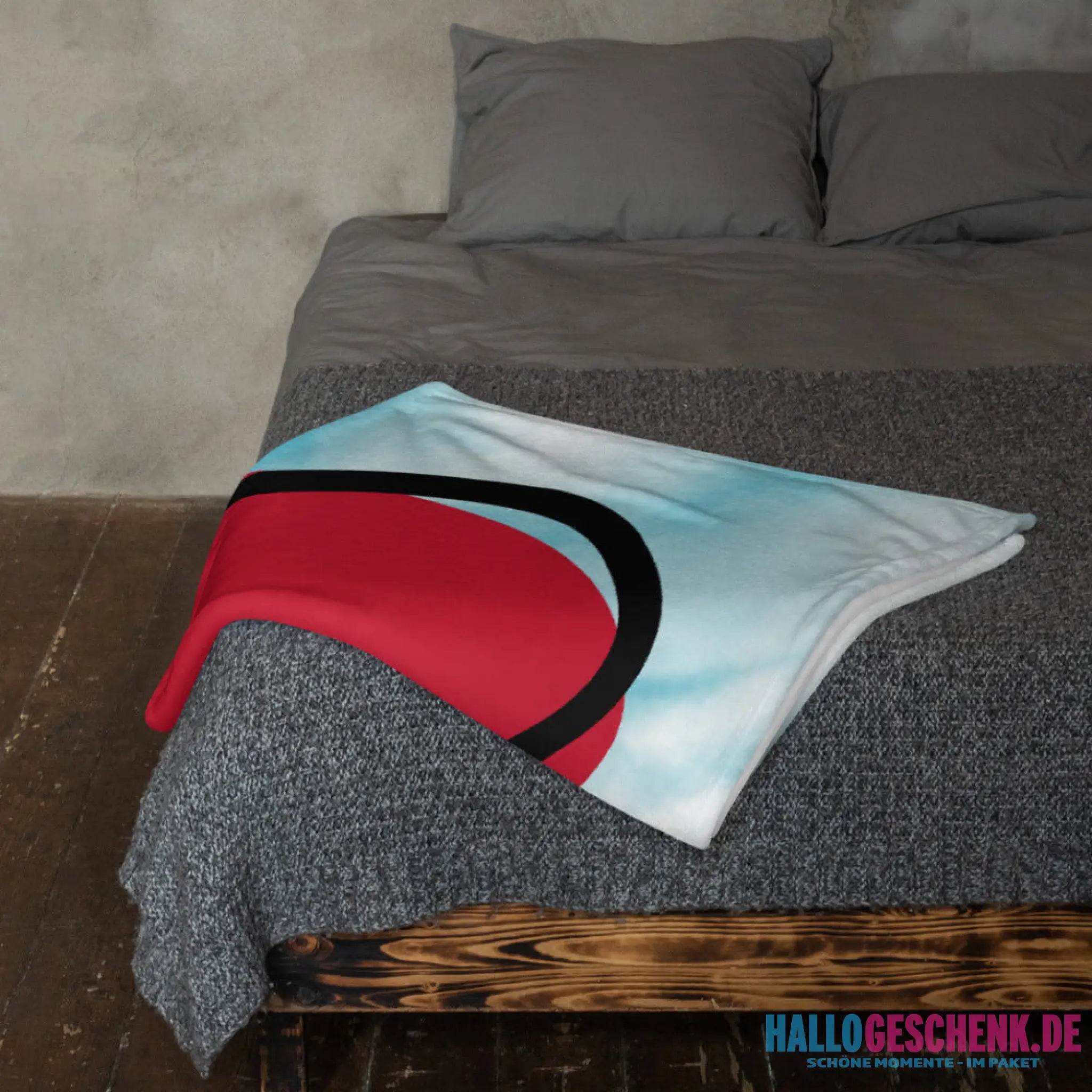 I love you! • Kuscheldecke / Tagesdecke - Kuscheldecken