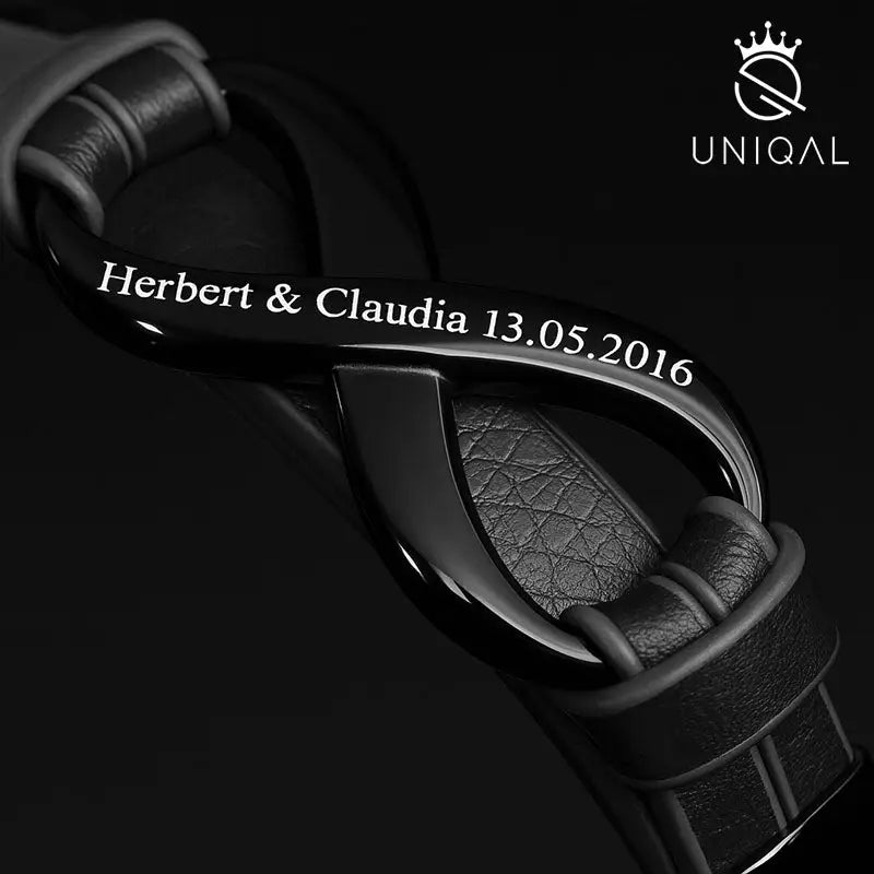 INFINITY BLACK - Armband