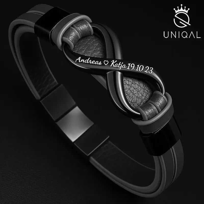 INFINITY BLACK - Armband