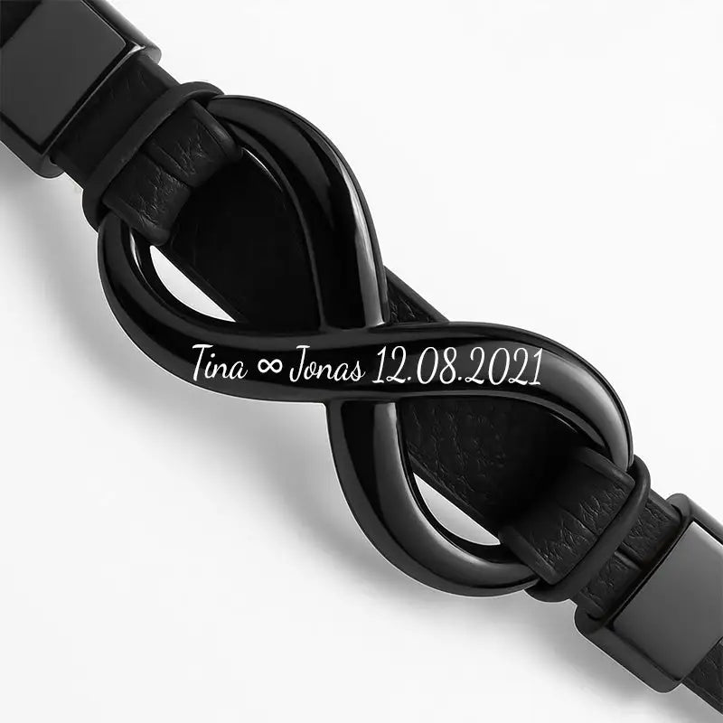 INFINITY BLACK - Armband