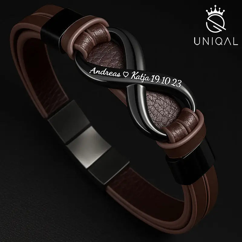INFINITY BROWN - Armband