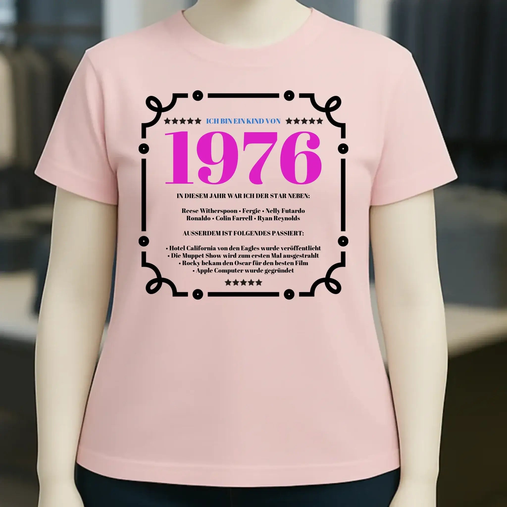 Jahreszahl Designer personalisierbar - Ladies Premium T-Shirt XS-2XL aus Bio-Baumwolle für Damen