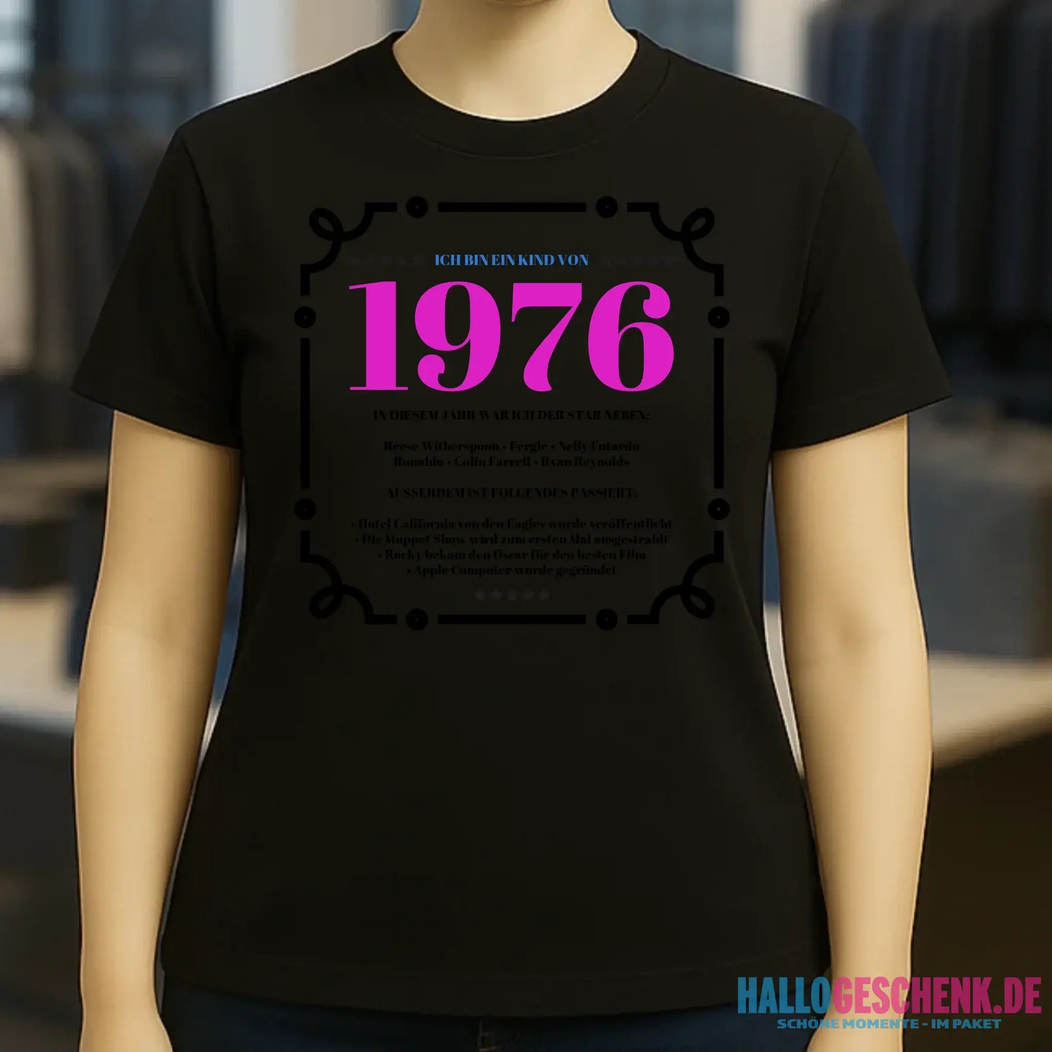 Jahreszahl Designer personalisierbar - Ladies Premium T-Shirt XS-2XL aus Bio-Baumwolle für Damen