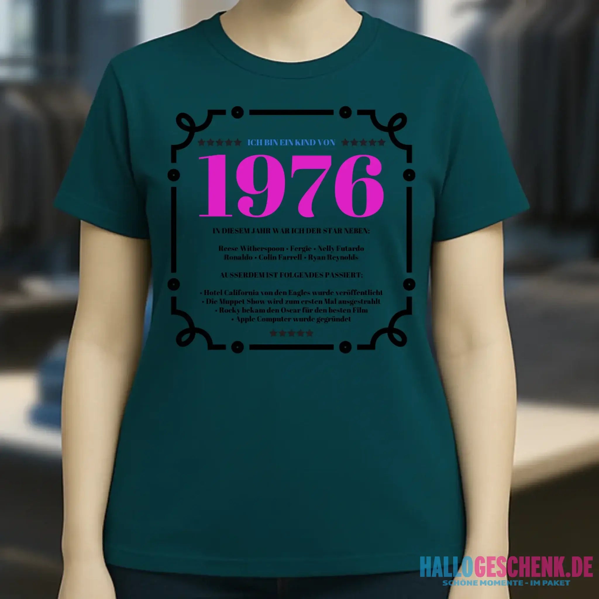 Jahreszahl Designer personalisierbar - Ladies Premium T-Shirt XS-2XL aus Bio-Baumwolle für Damen