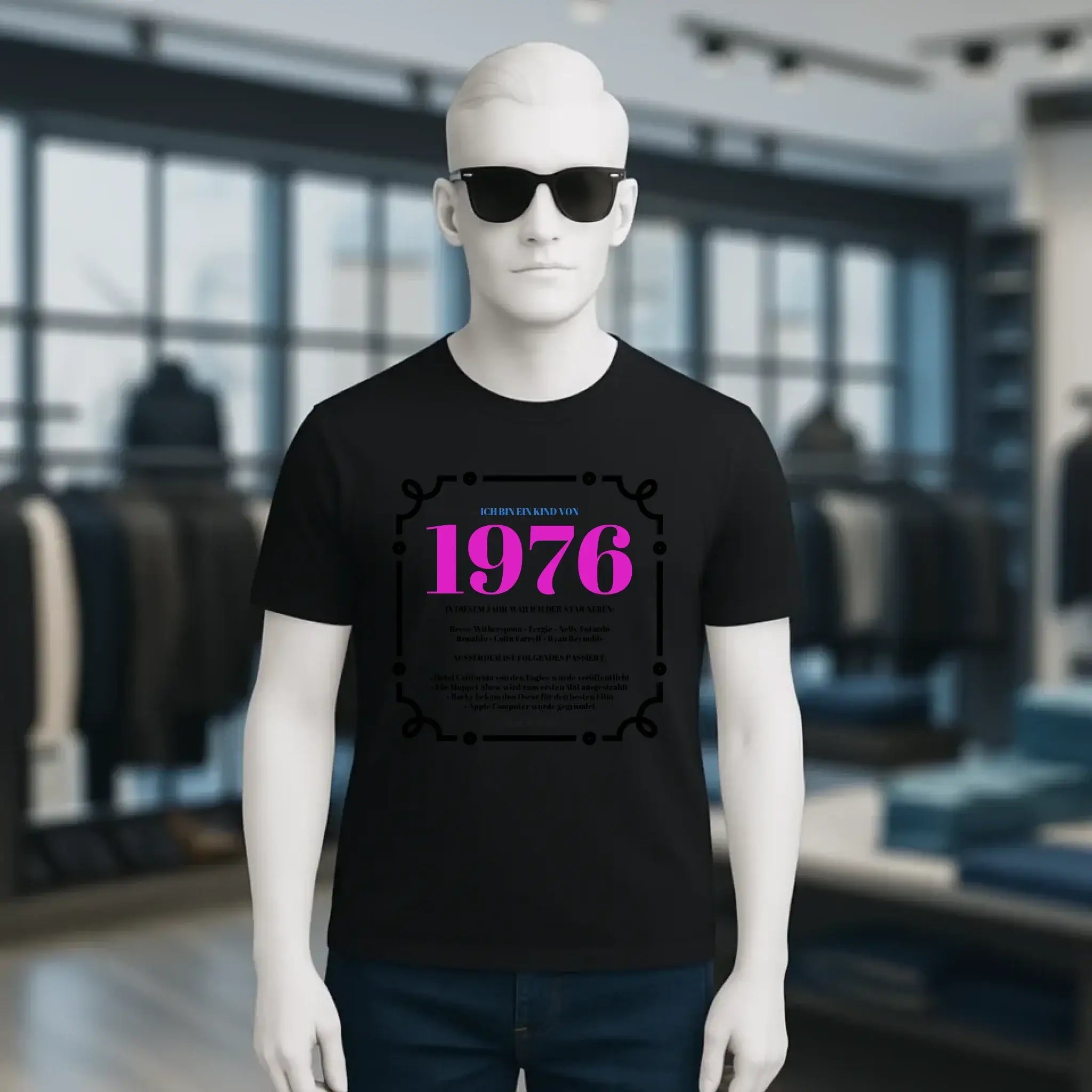 JAHRESZAHL-DESIGNER personalisierbar - Unisex Premium T-Shirt XS-5XL aus Bio-Baumwolle für Damen & Herren