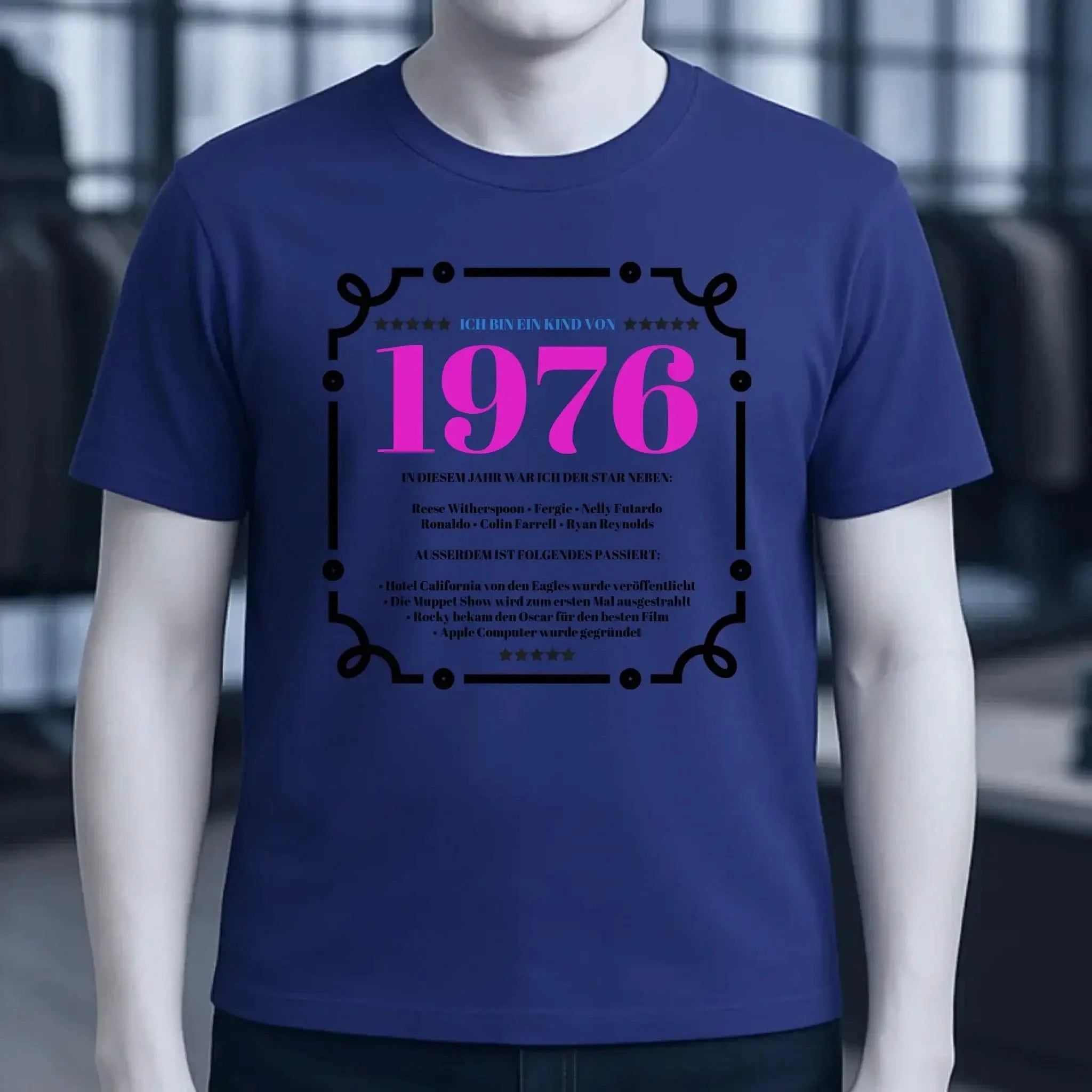 JAHRESZAHL-DESIGNER personalisierbar - Unisex Premium T-Shirt XS-5XL aus Bio-Baumwolle für Damen & Herren
