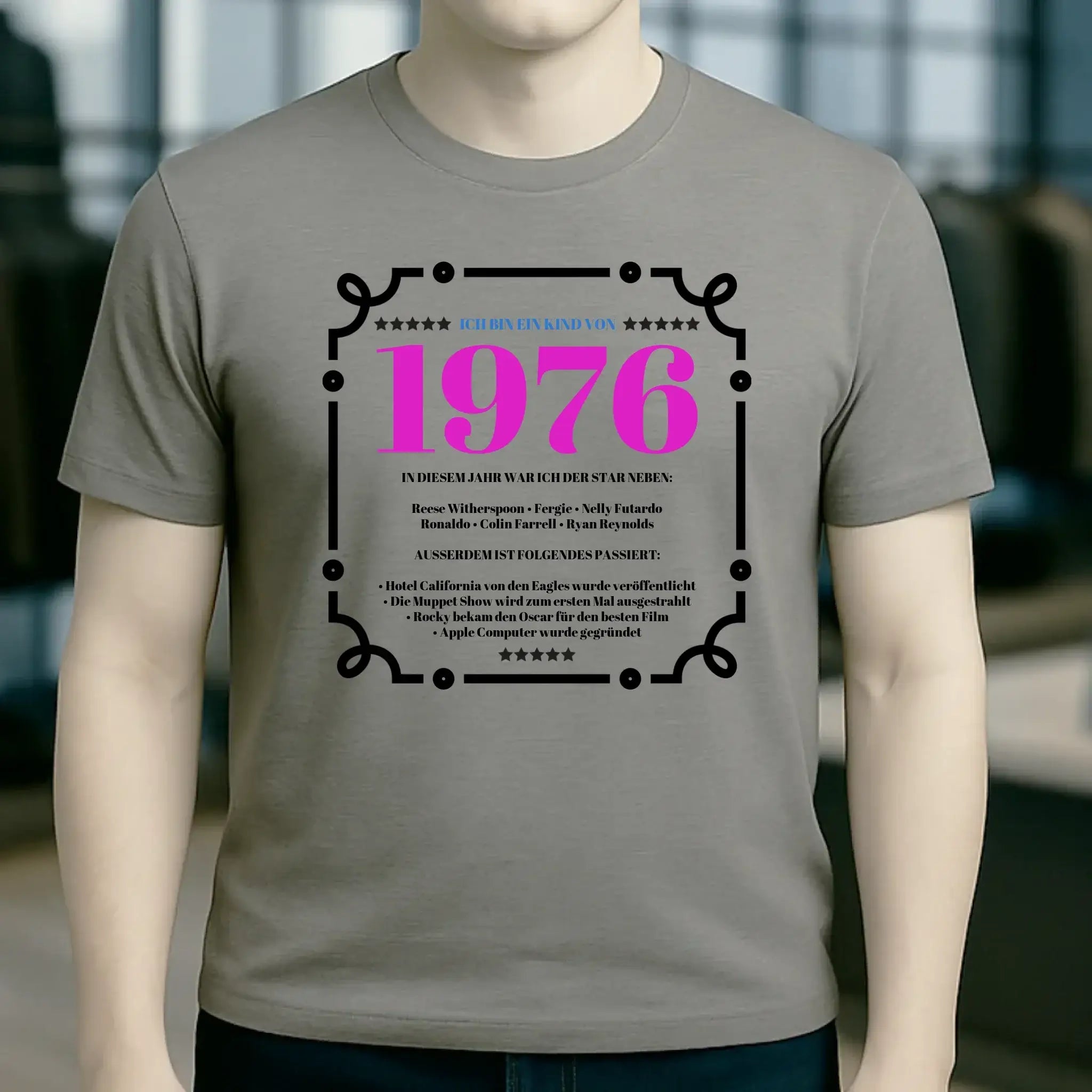 JAHRESZAHL-DESIGNER personalisierbar - Unisex Premium T-Shirt XS-5XL aus Bio-Baumwolle für Damen & Herren