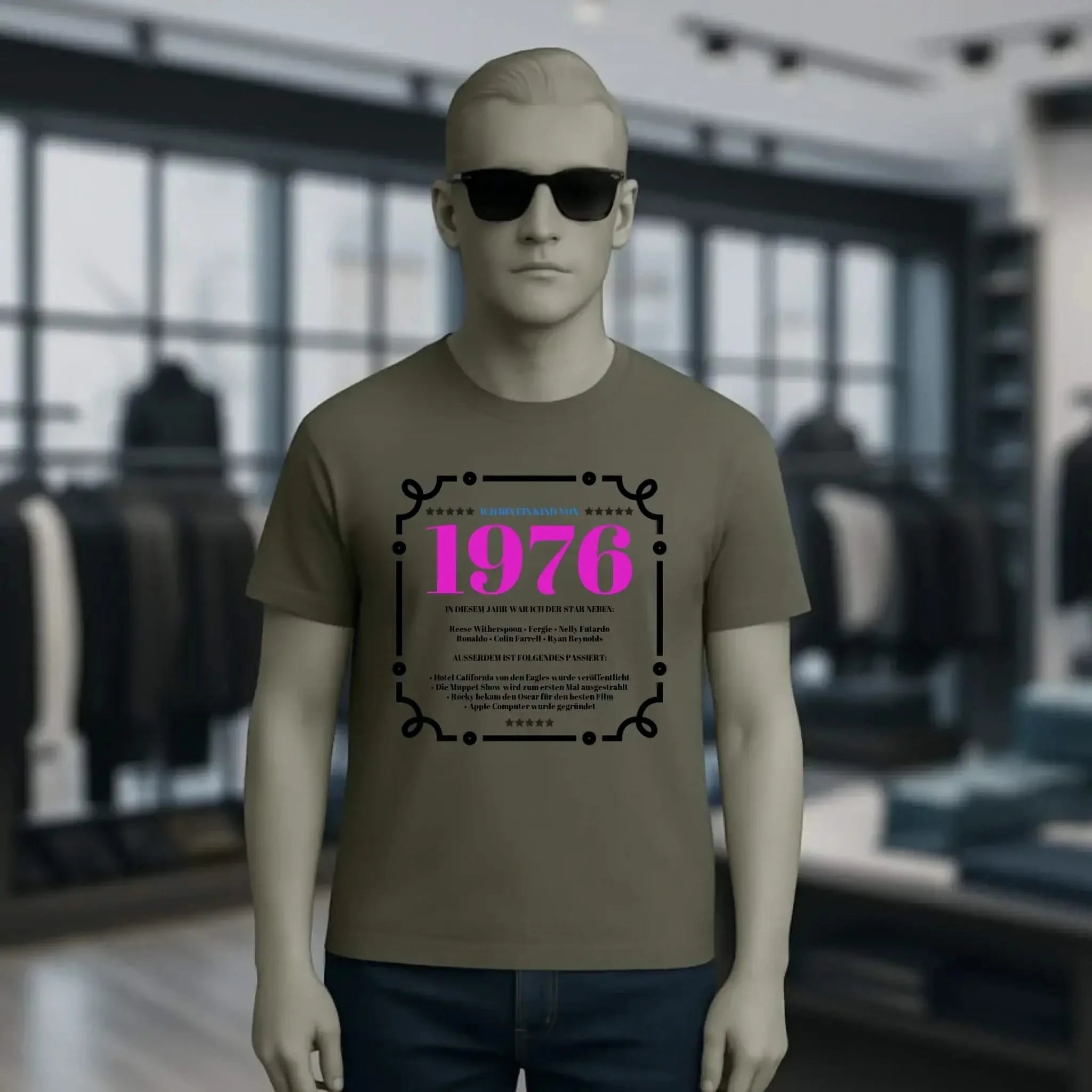 JAHRESZAHL-DESIGNER personalisierbar - Unisex Premium T-Shirt XS-5XL aus Bio-Baumwolle für Damen & Herren