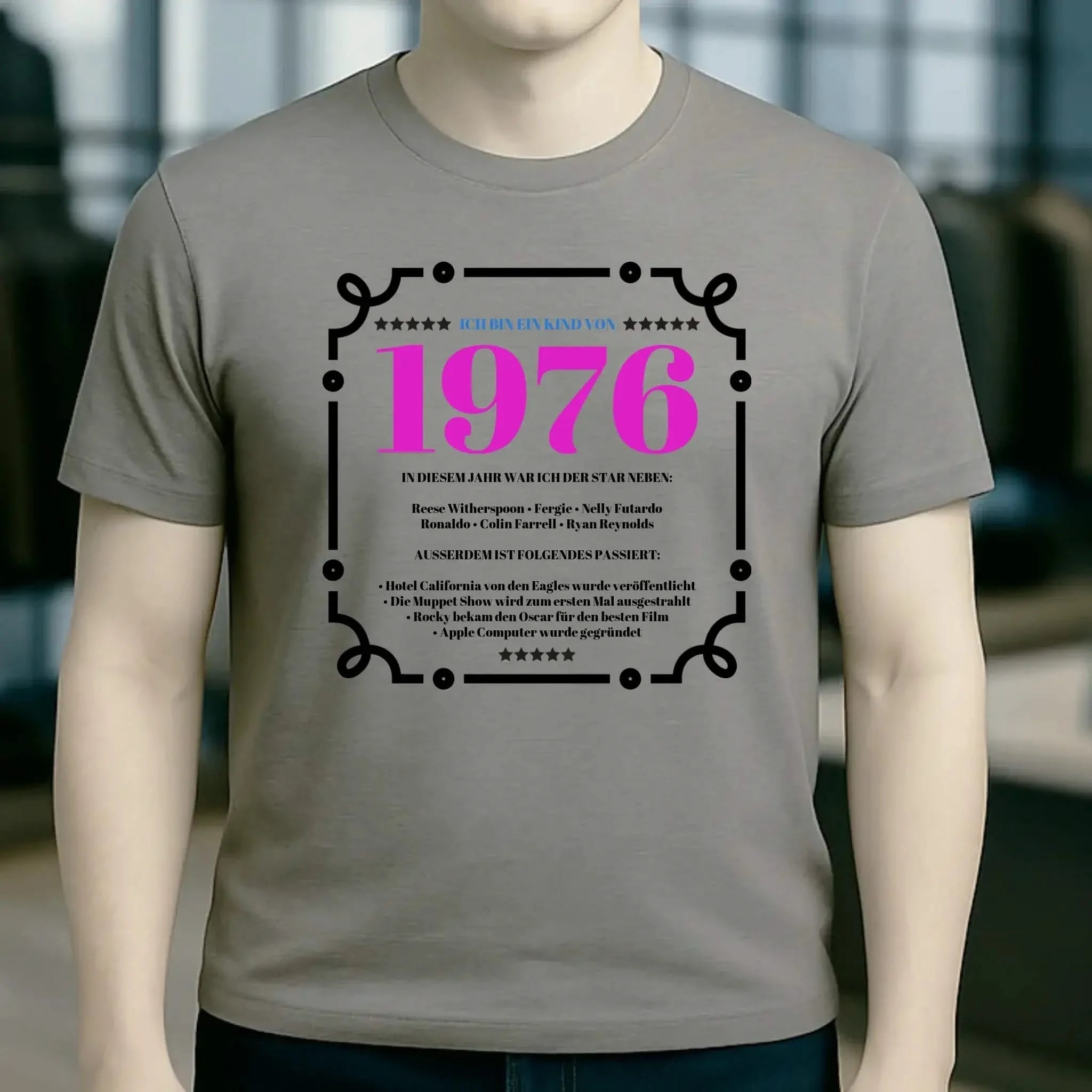 JAHRESZAHL-DESIGNER personalisierbar - Unisex Premium T-Shirt XS-5XL aus Bio-Baumwolle für Damen & Herren