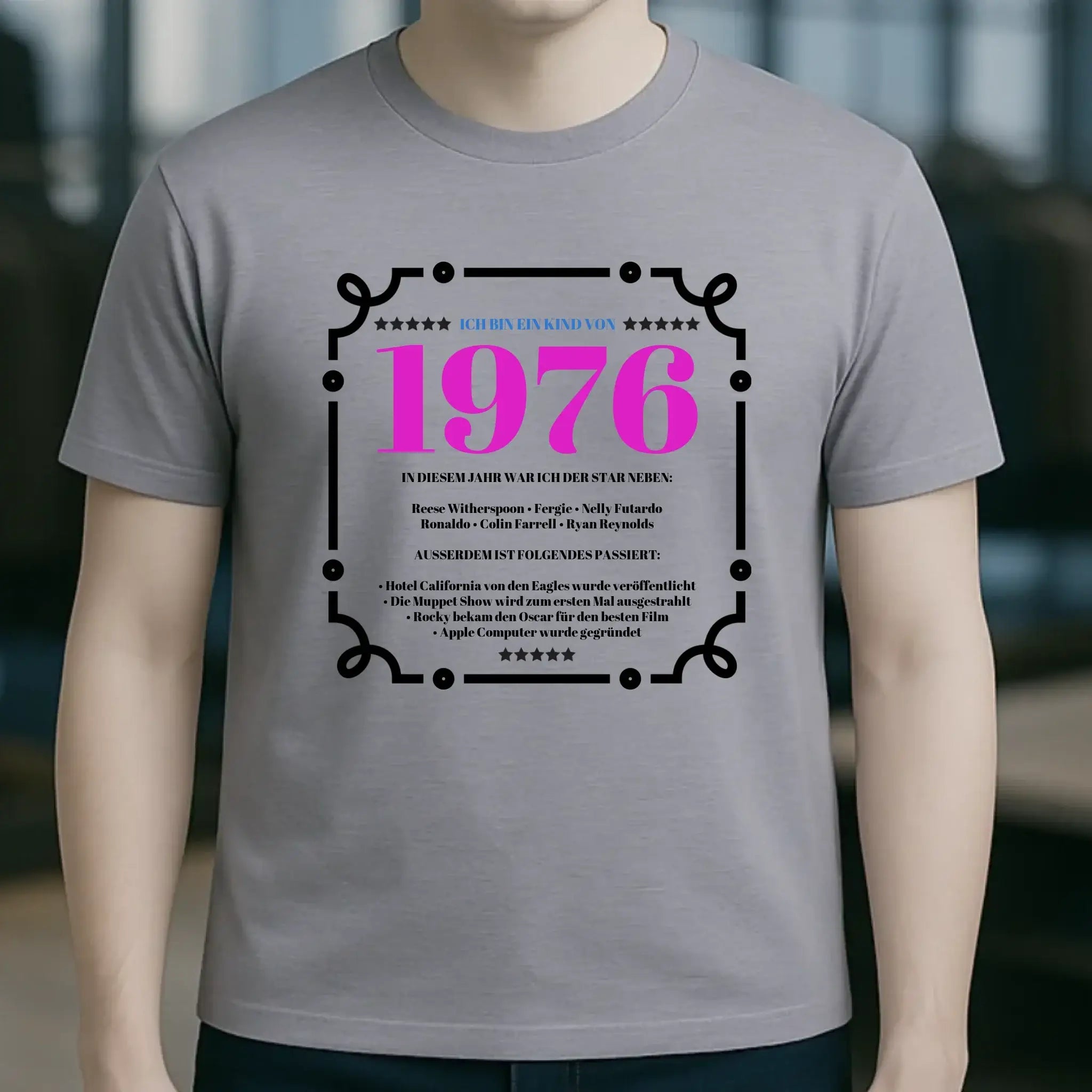 JAHRESZAHL-DESIGNER personalisierbar - Unisex Premium T-Shirt XS-5XL aus Bio-Baumwolle für Damen & Herren