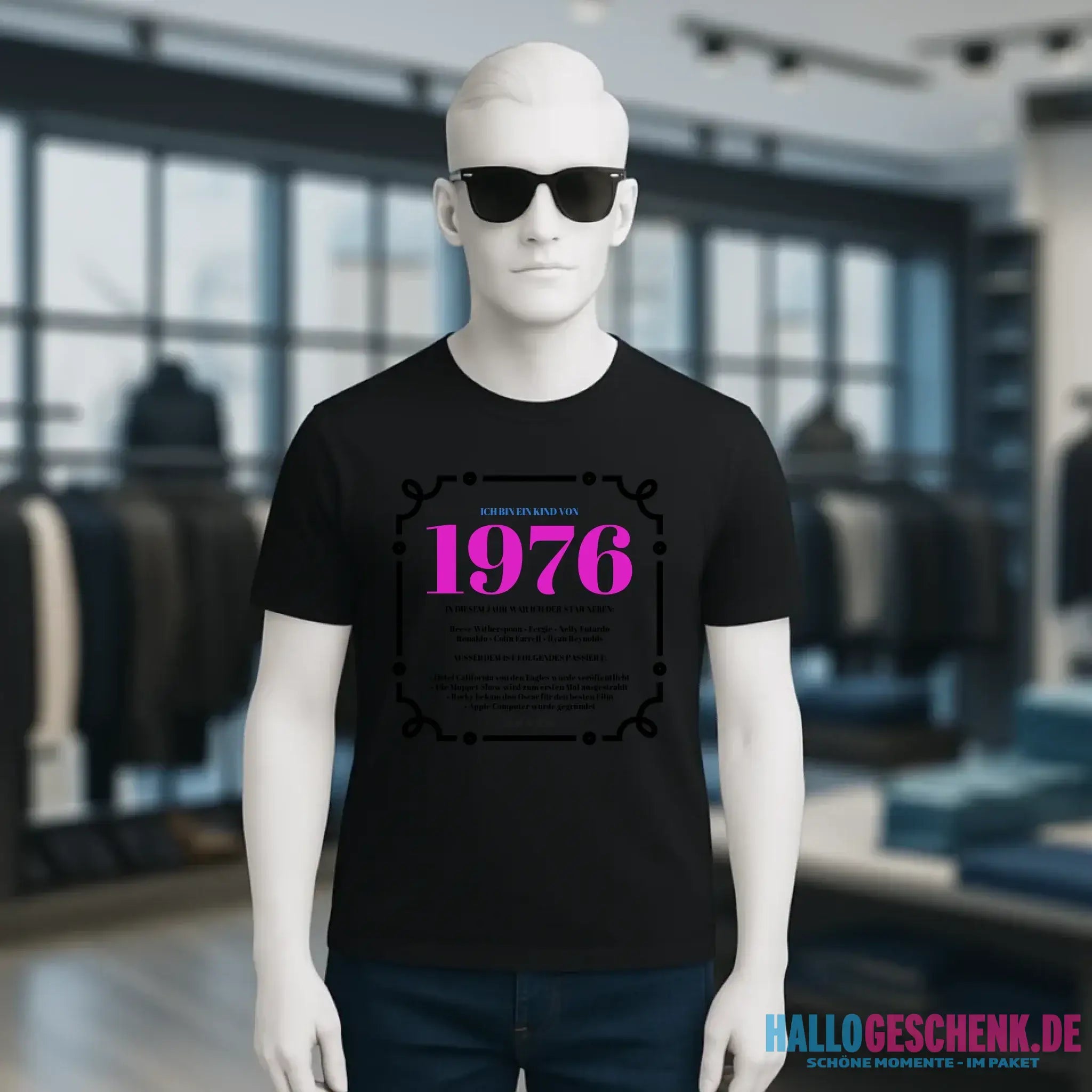 JAHRESZAHL-DESIGNER personalisierbar - Unisex Premium T-Shirt XS-5XL aus Bio-Baumwolle für Damen & Herren