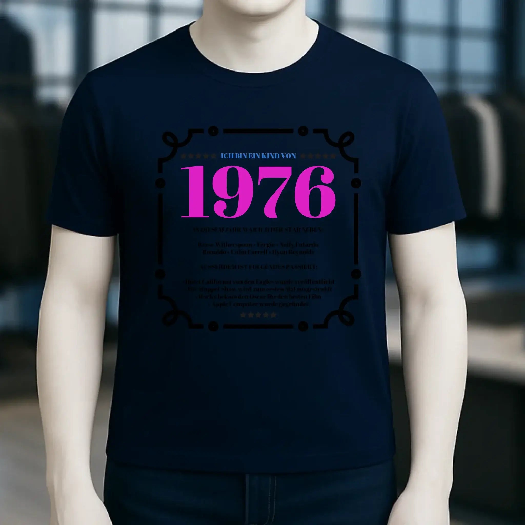 JAHRESZAHL-DESIGNER personalisierbar - Unisex Premium T-Shirt XS-5XL aus Bio-Baumwolle für Damen & Herren