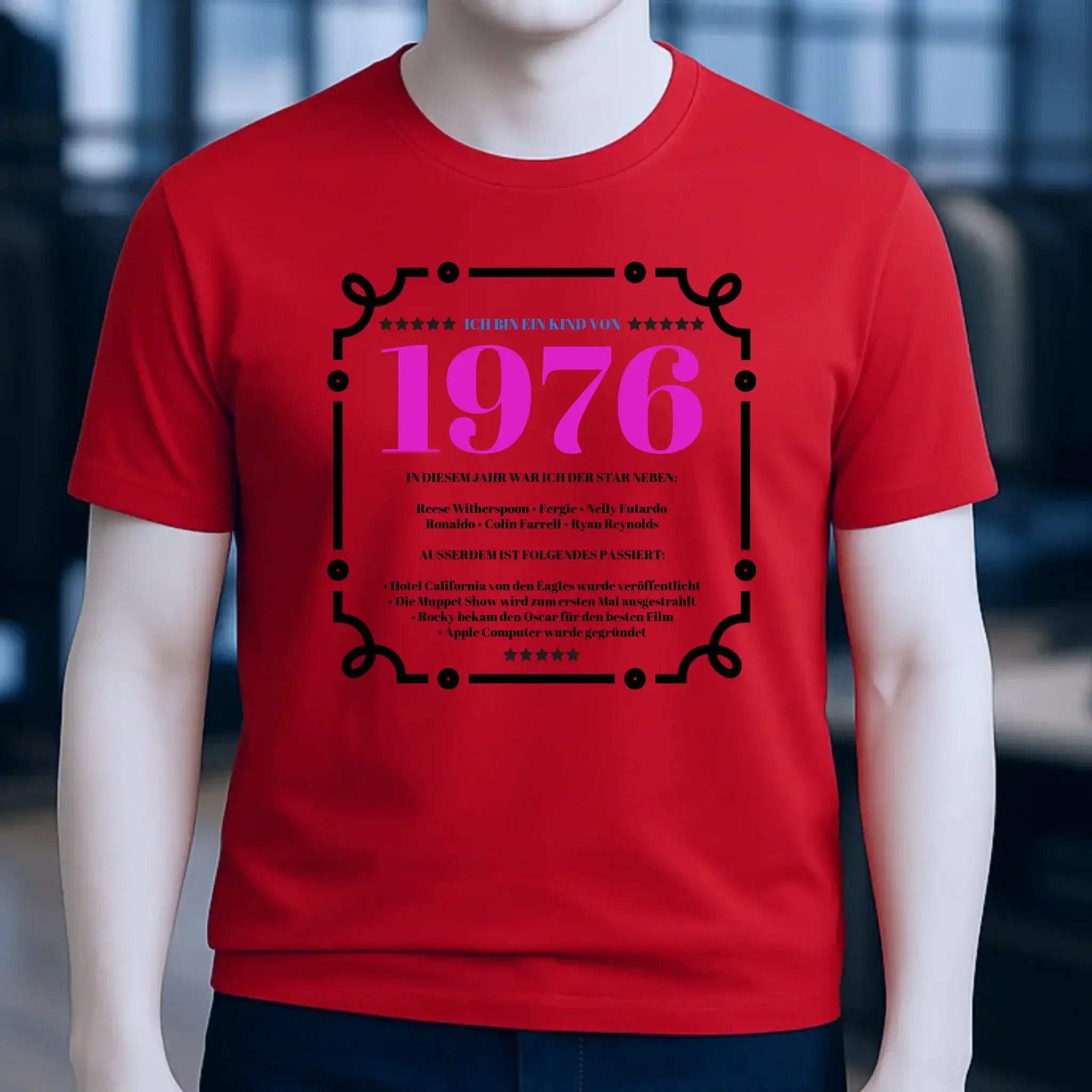 JAHRESZAHL-DESIGNER personalisierbar - Unisex Premium T-Shirt XS-5XL aus Bio-Baumwolle für Damen & Herren